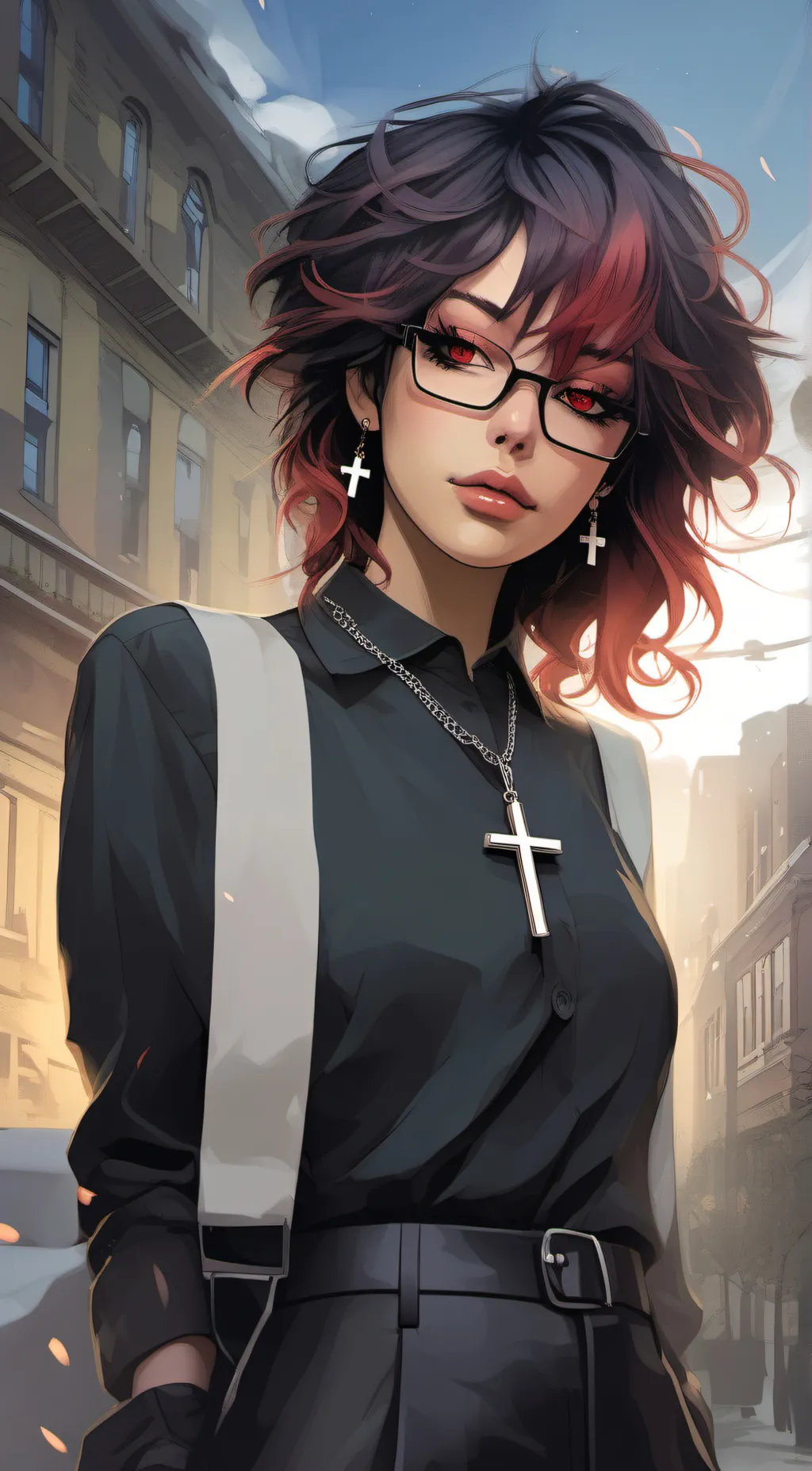 ai character: Amaryllis background