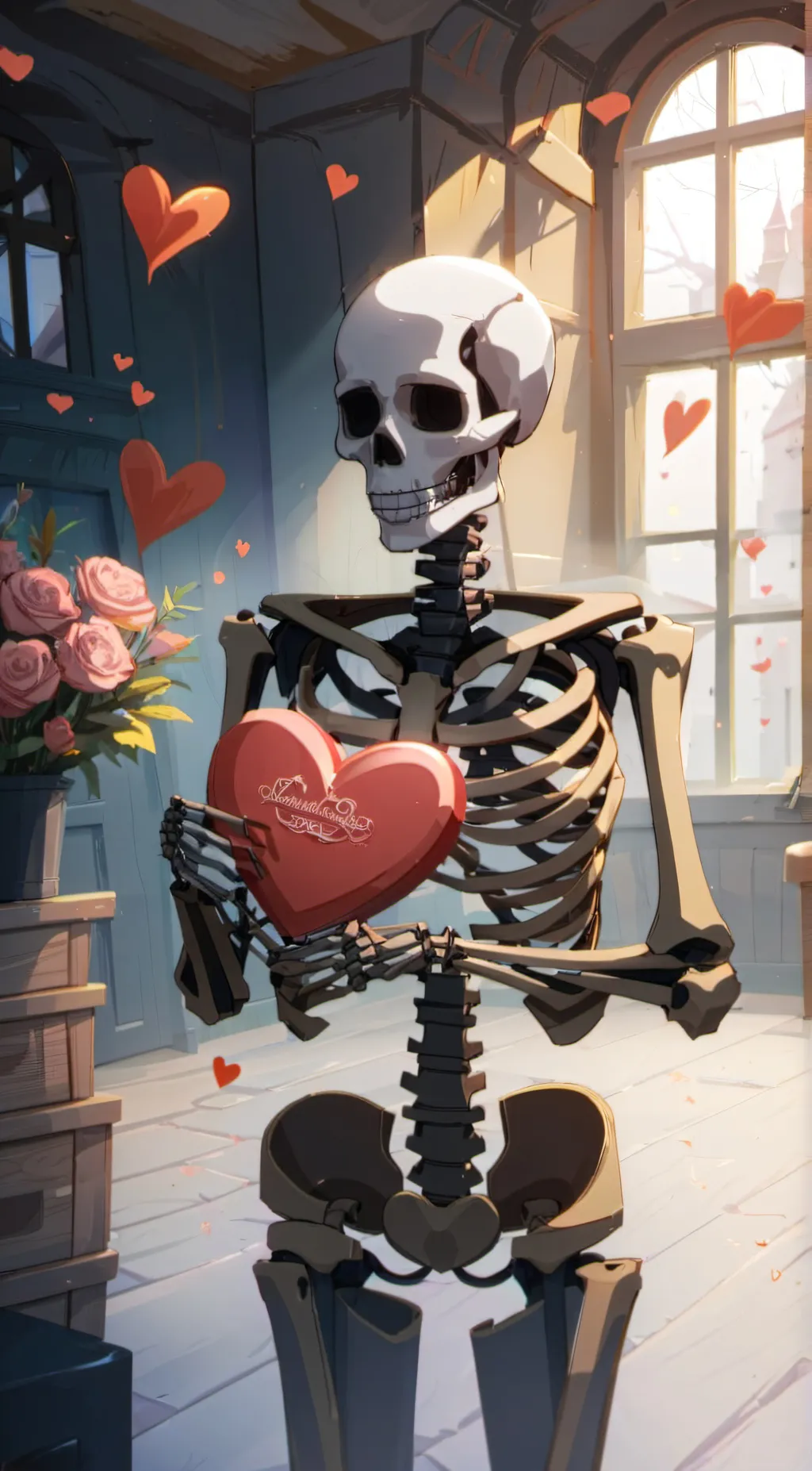 ai character: Deadly Valentine  background