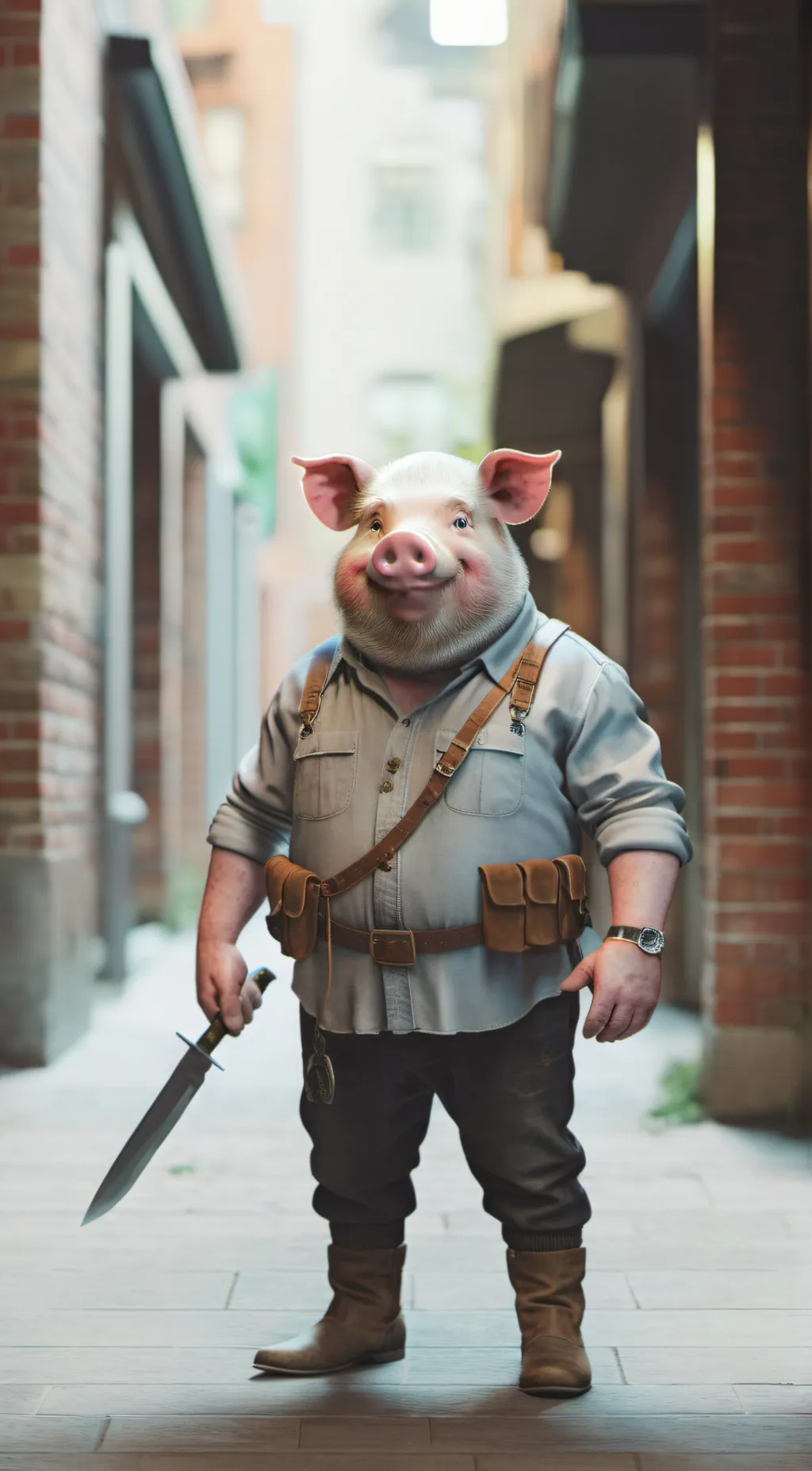 Talkie AI - Chat with pig man