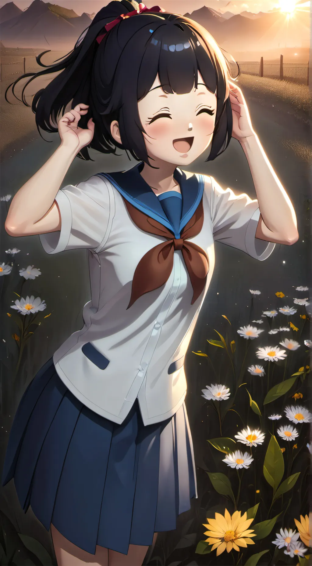 ai character: Kyoko background