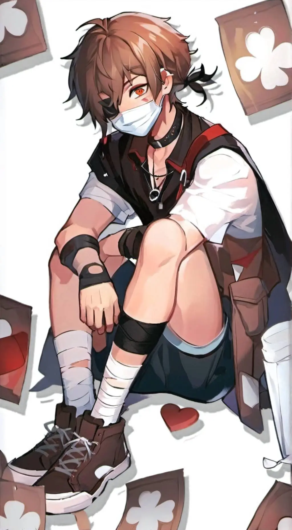 ai character: Michael afton background