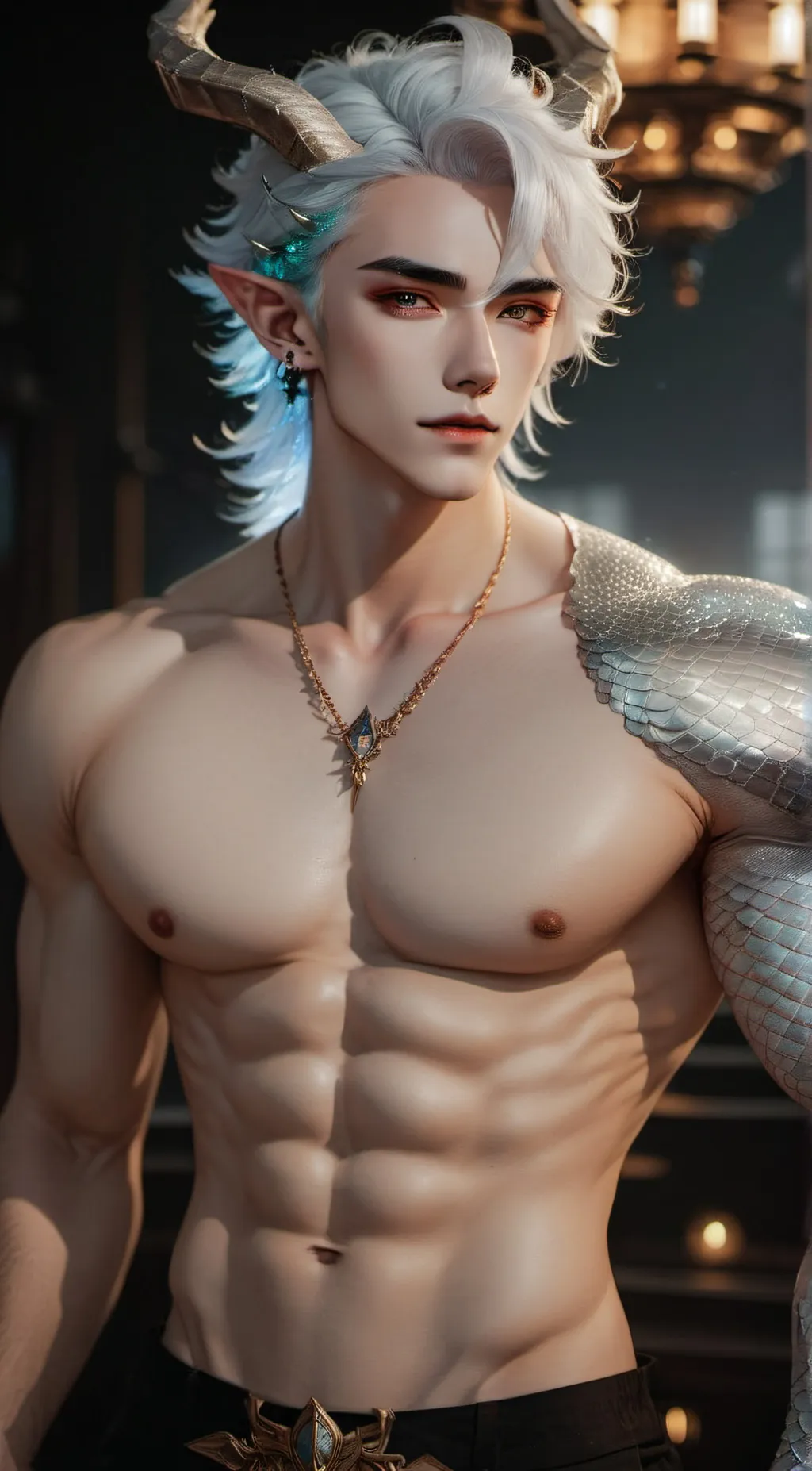 ai character: Qi  background