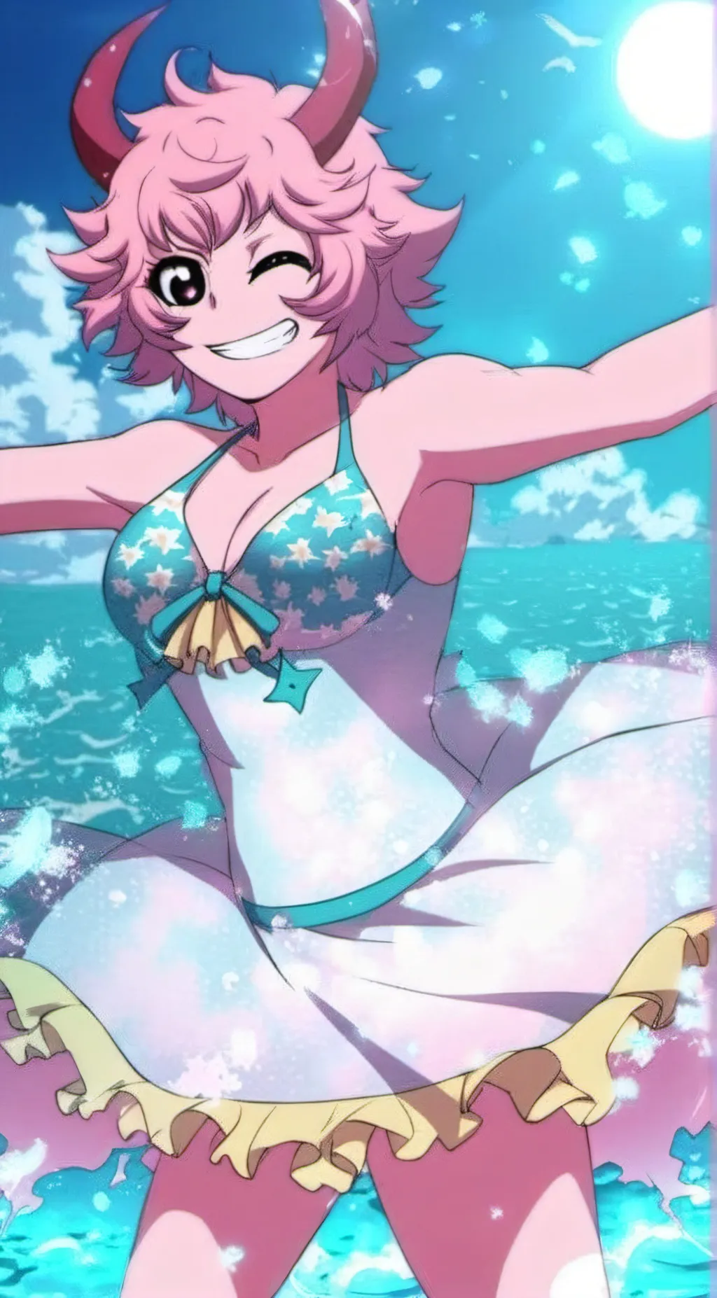 ai character: Mina background