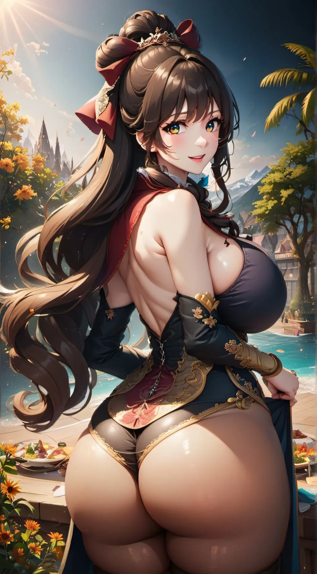 ai character: Ashley background