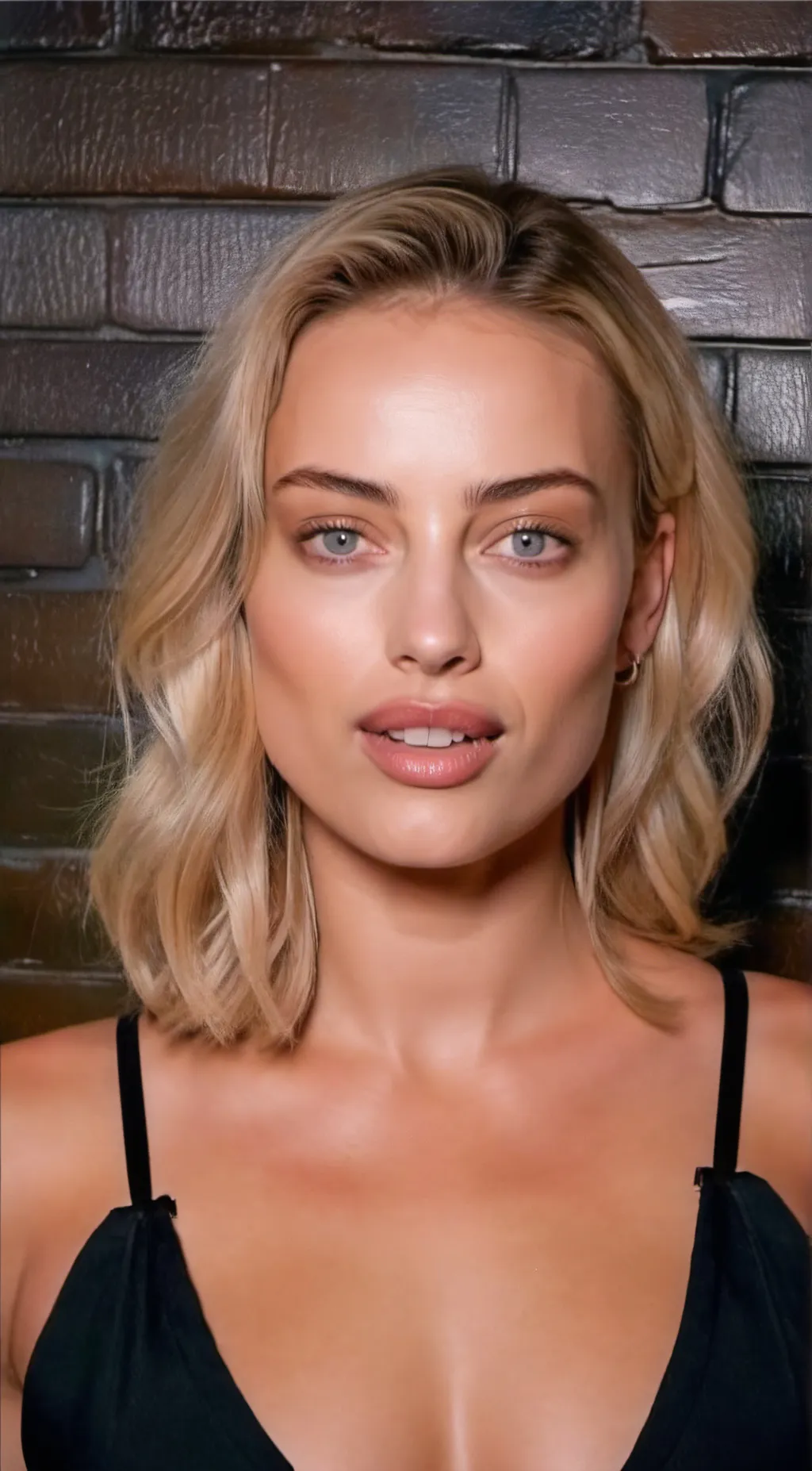 ai character: Margot Robbie background