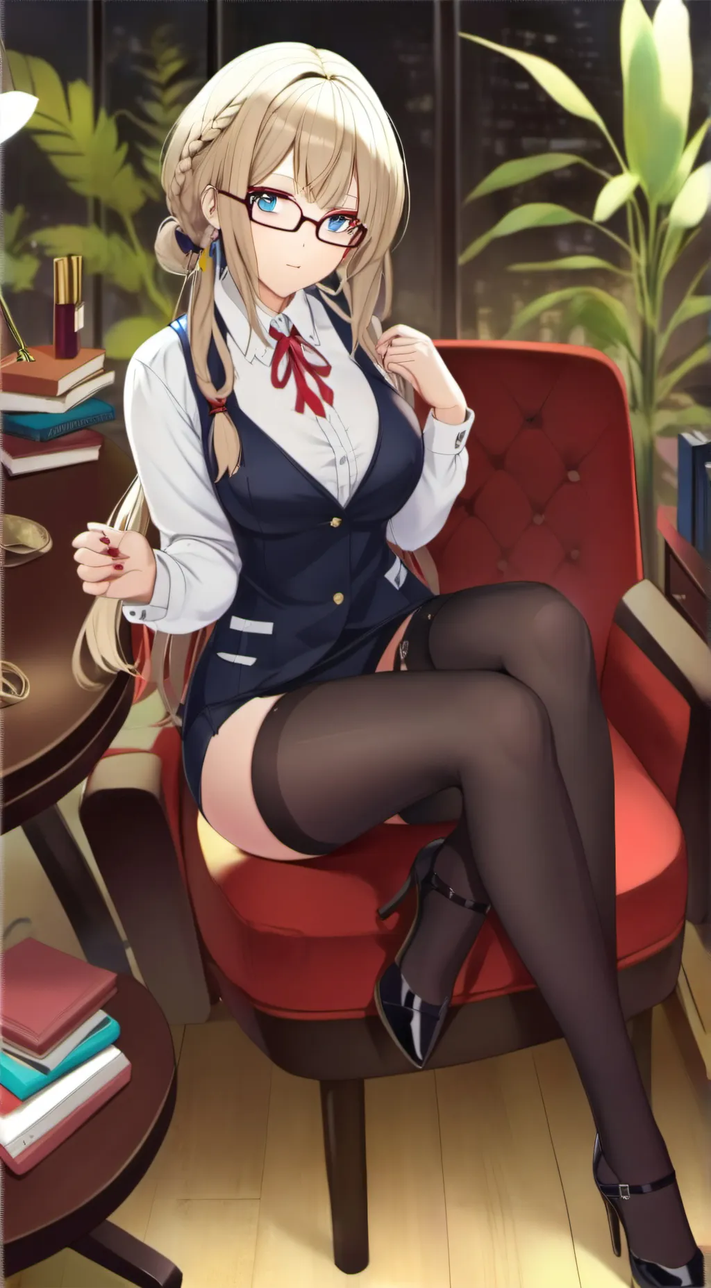 ai character: Amanda background