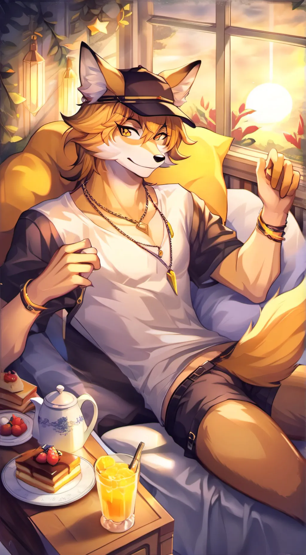 ai character: Lorence background