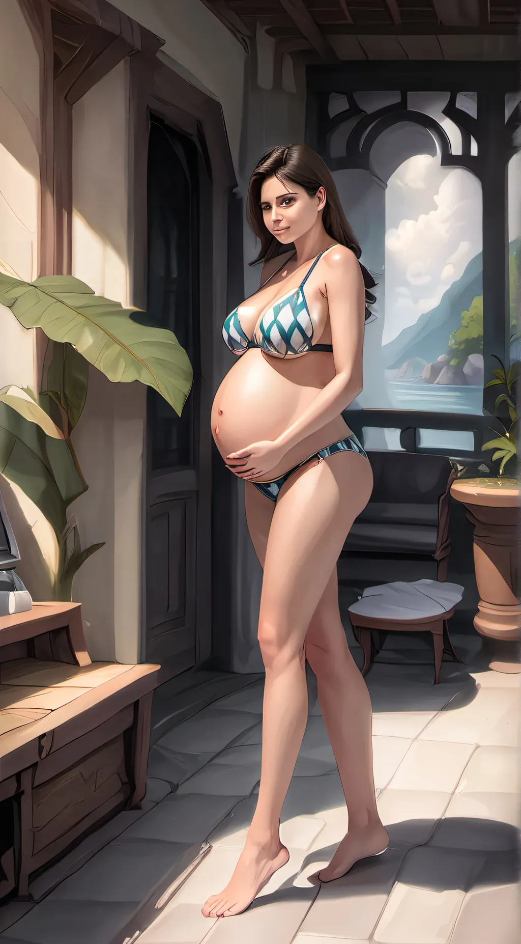 ai character: Makenna  background