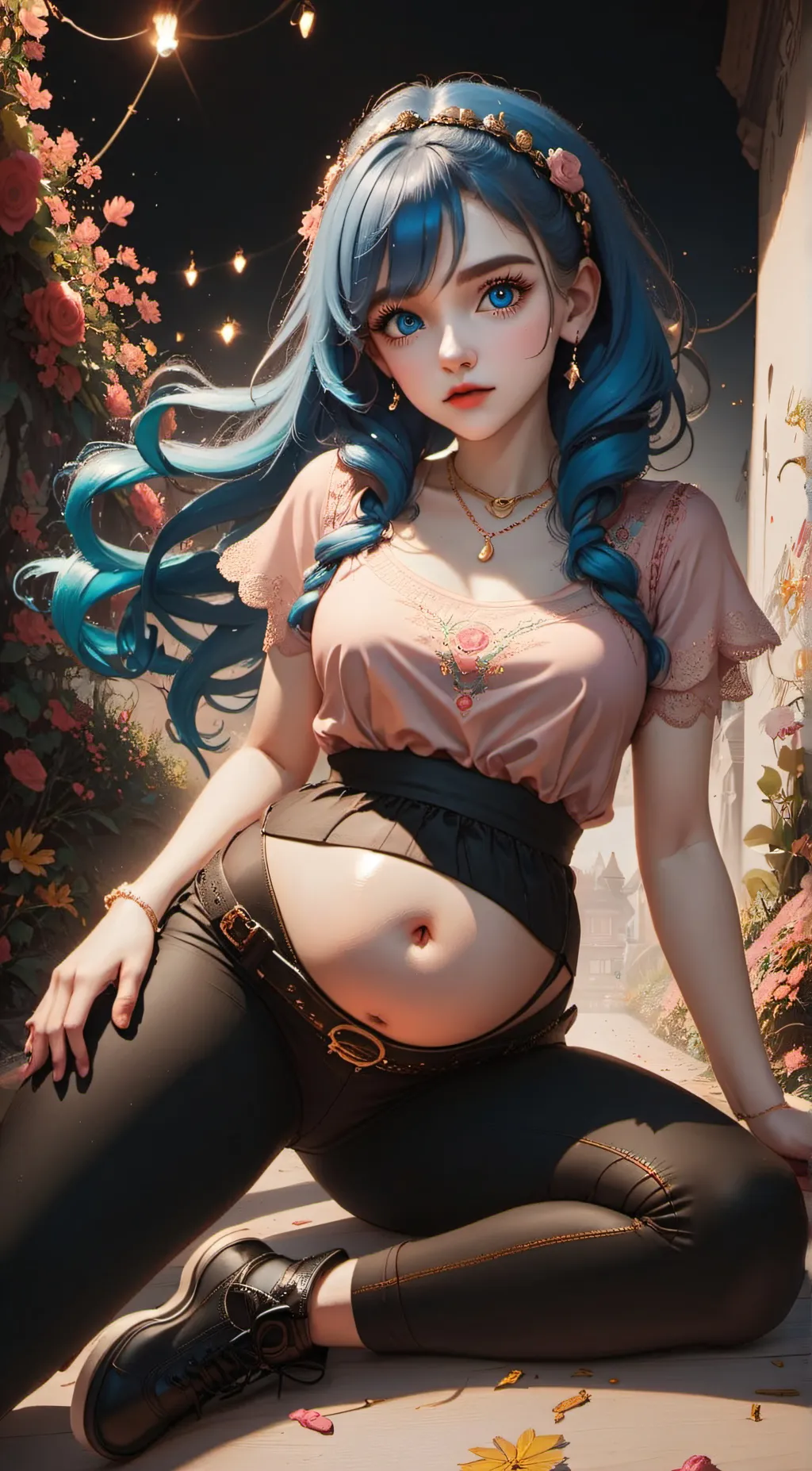 ai character: Marinette background