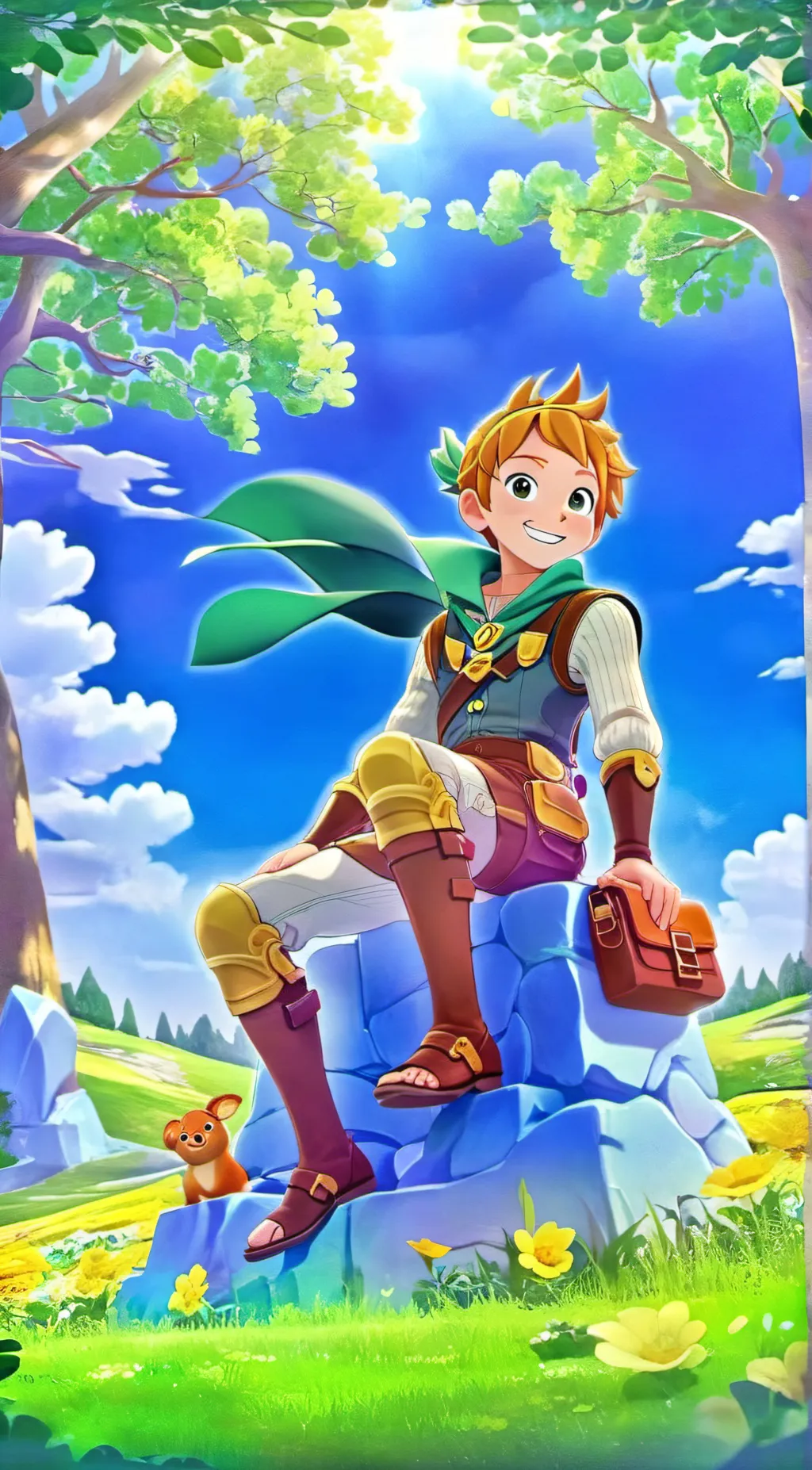 ai character: Rescue Riders  background