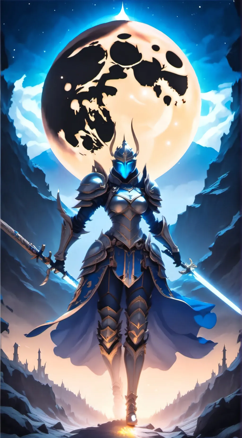 ai character: Blur background