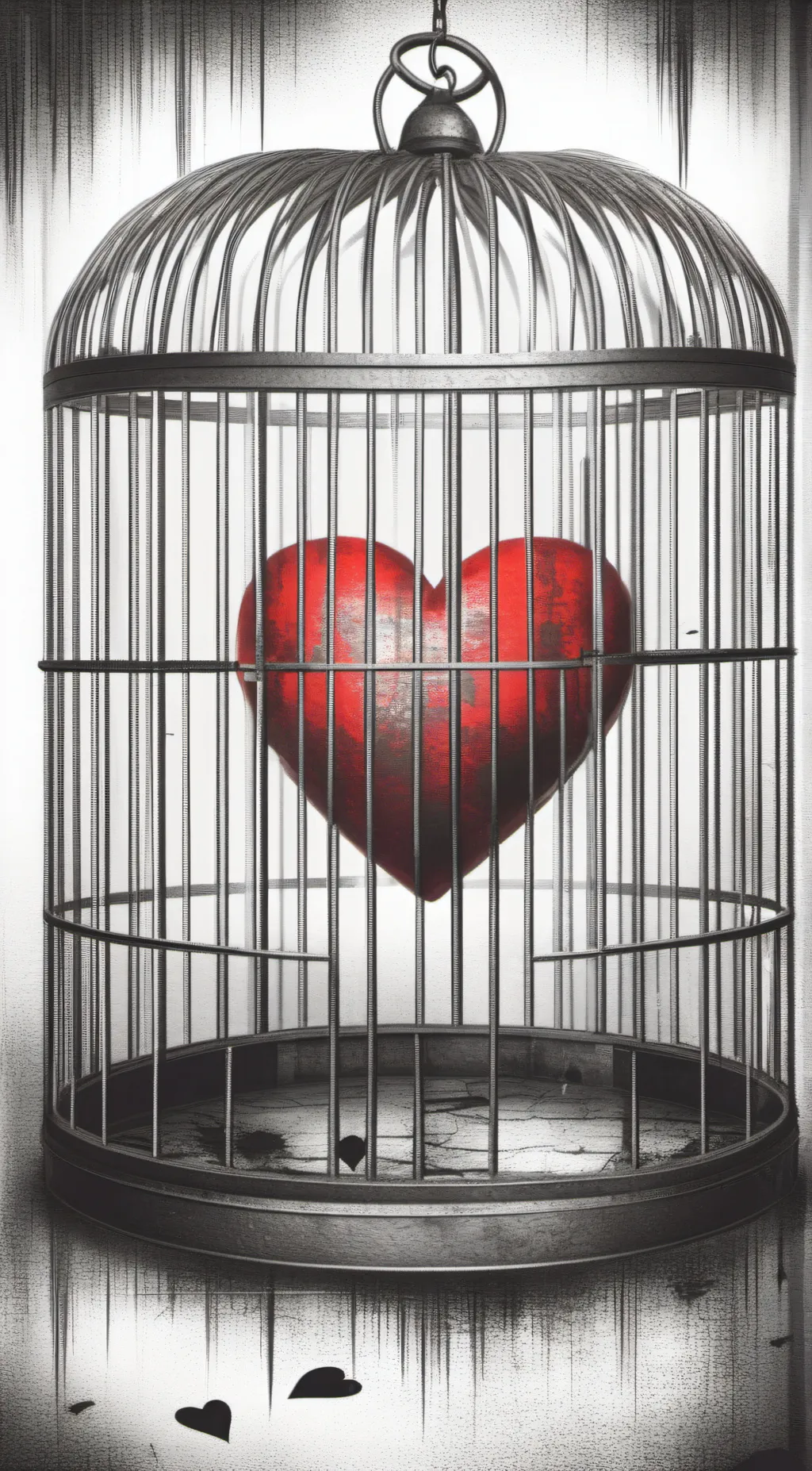 ai character: Your own heart background