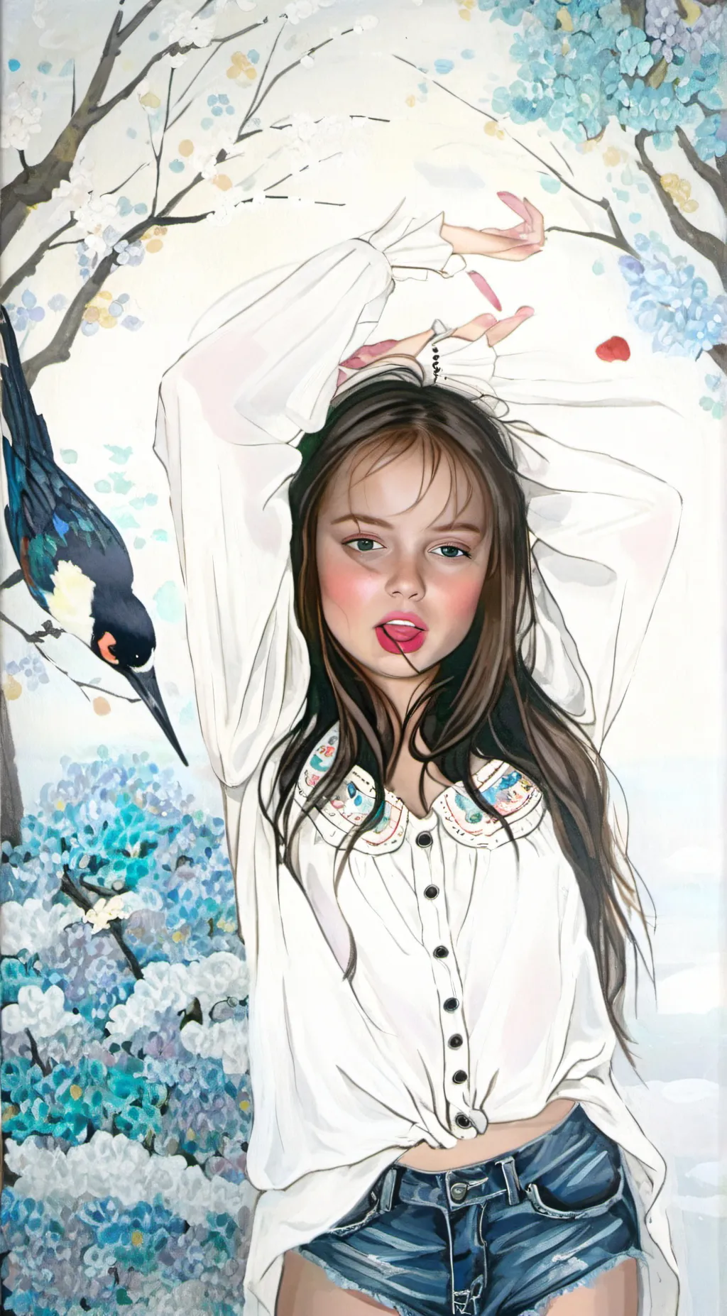 ai character: Sally background