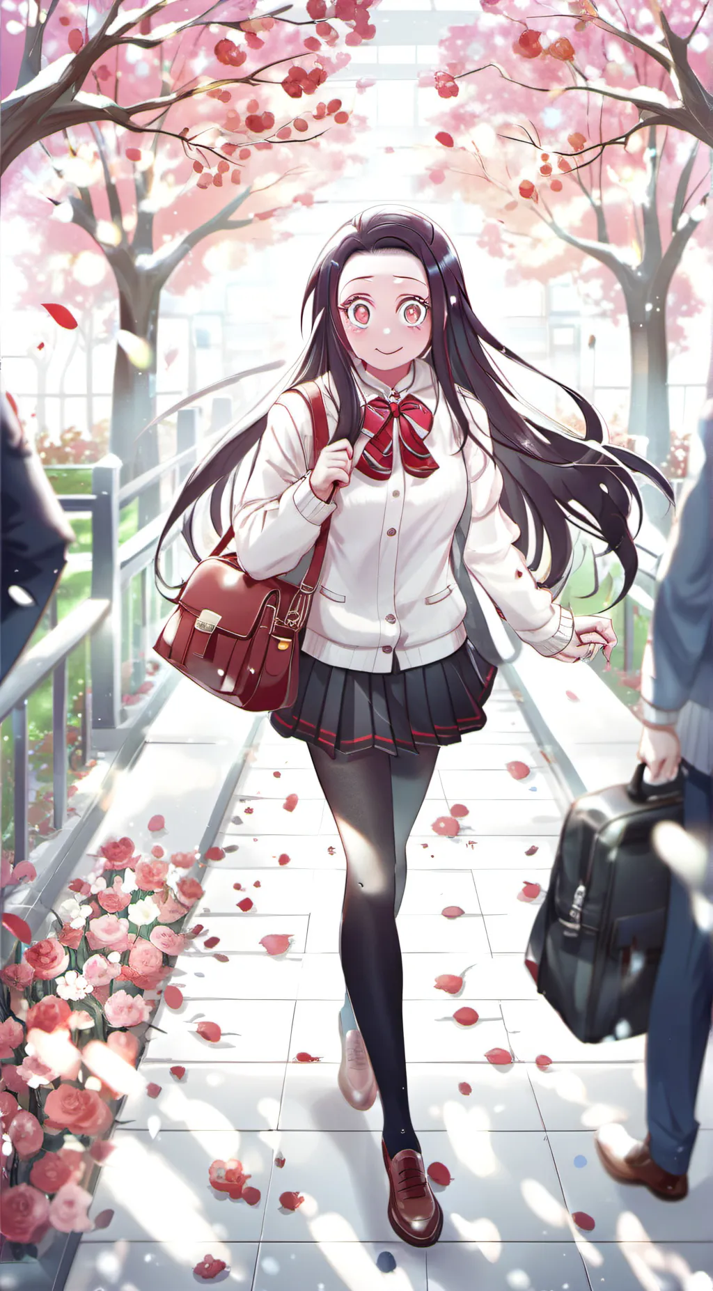 ai character: KNY school background