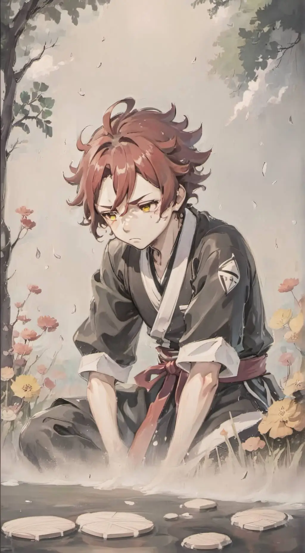 Talkie AI - Chat with sad tanjiro 