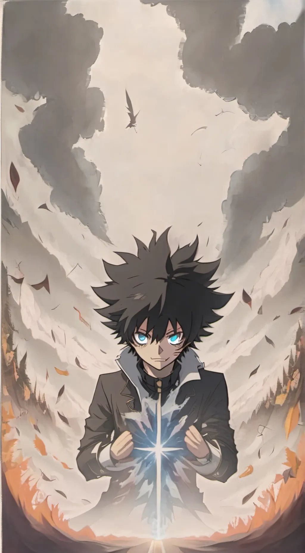 ai character: dabi background