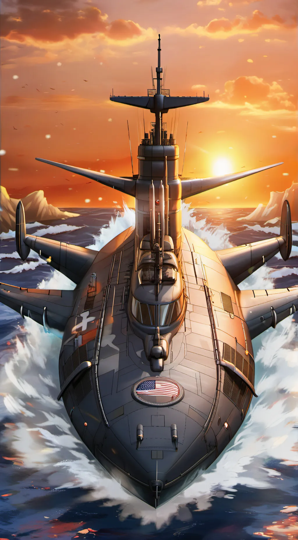 ai character: The Submarine Bodg background