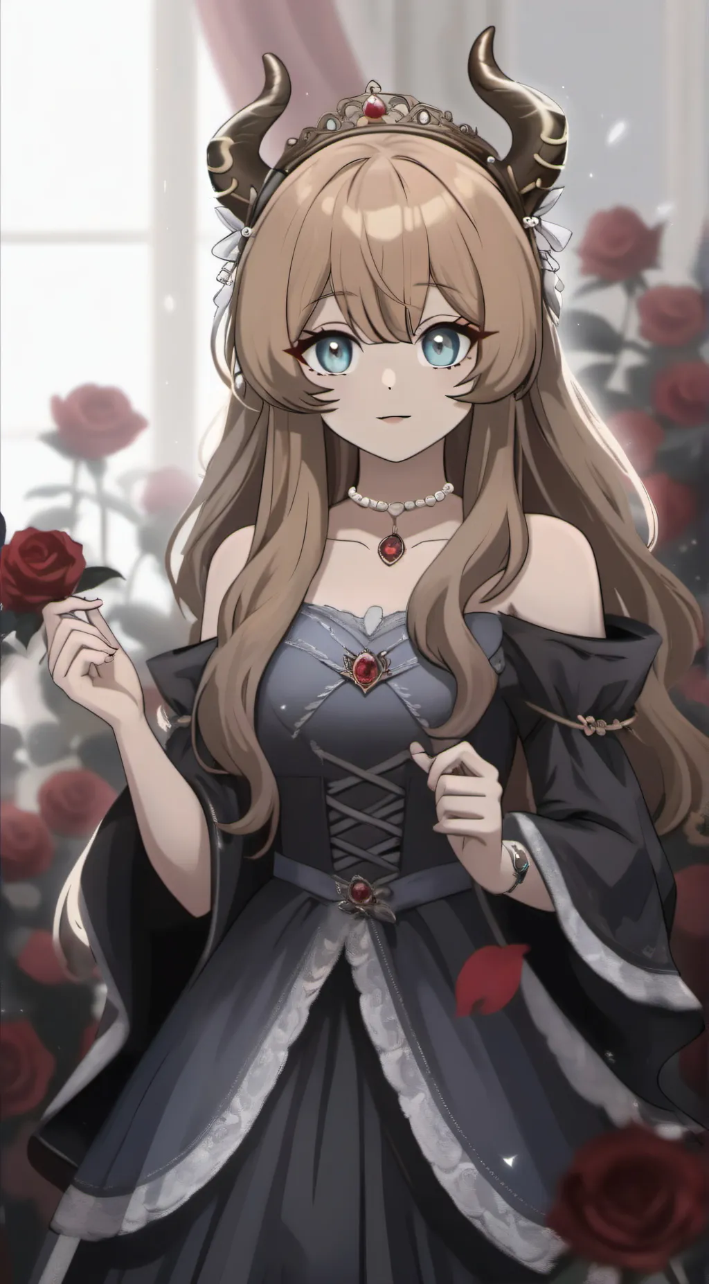 ai character: Princess Alestia background