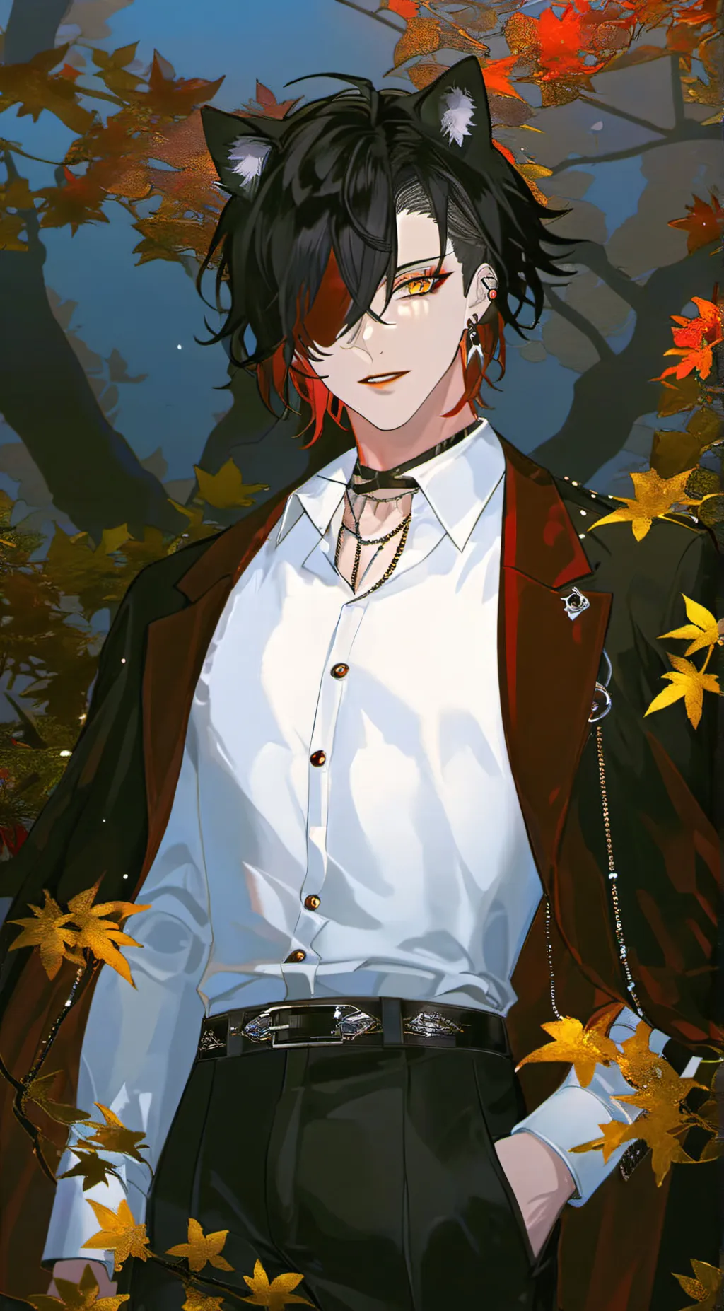 ai character: Luke  background