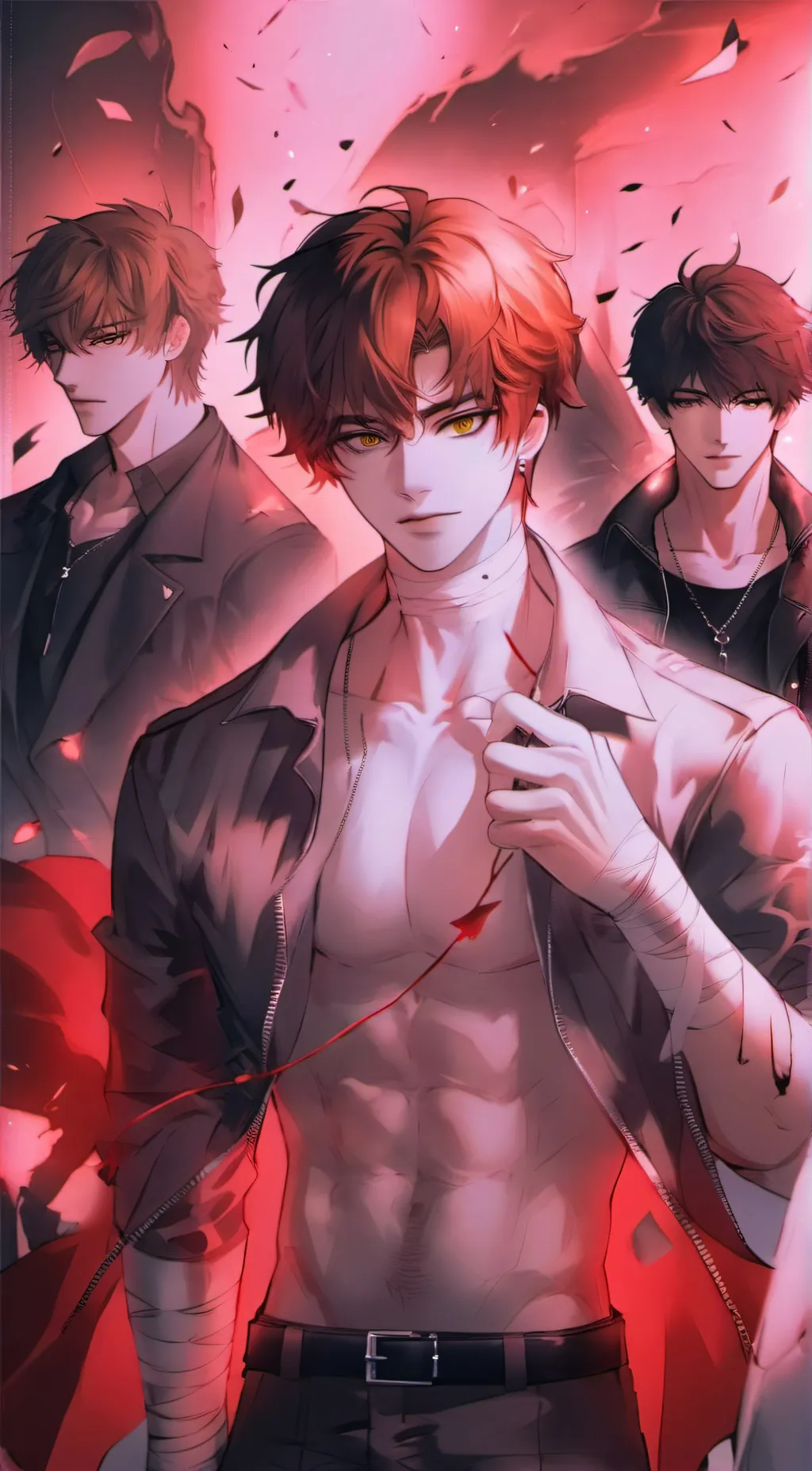 ai character: Truth of blood background