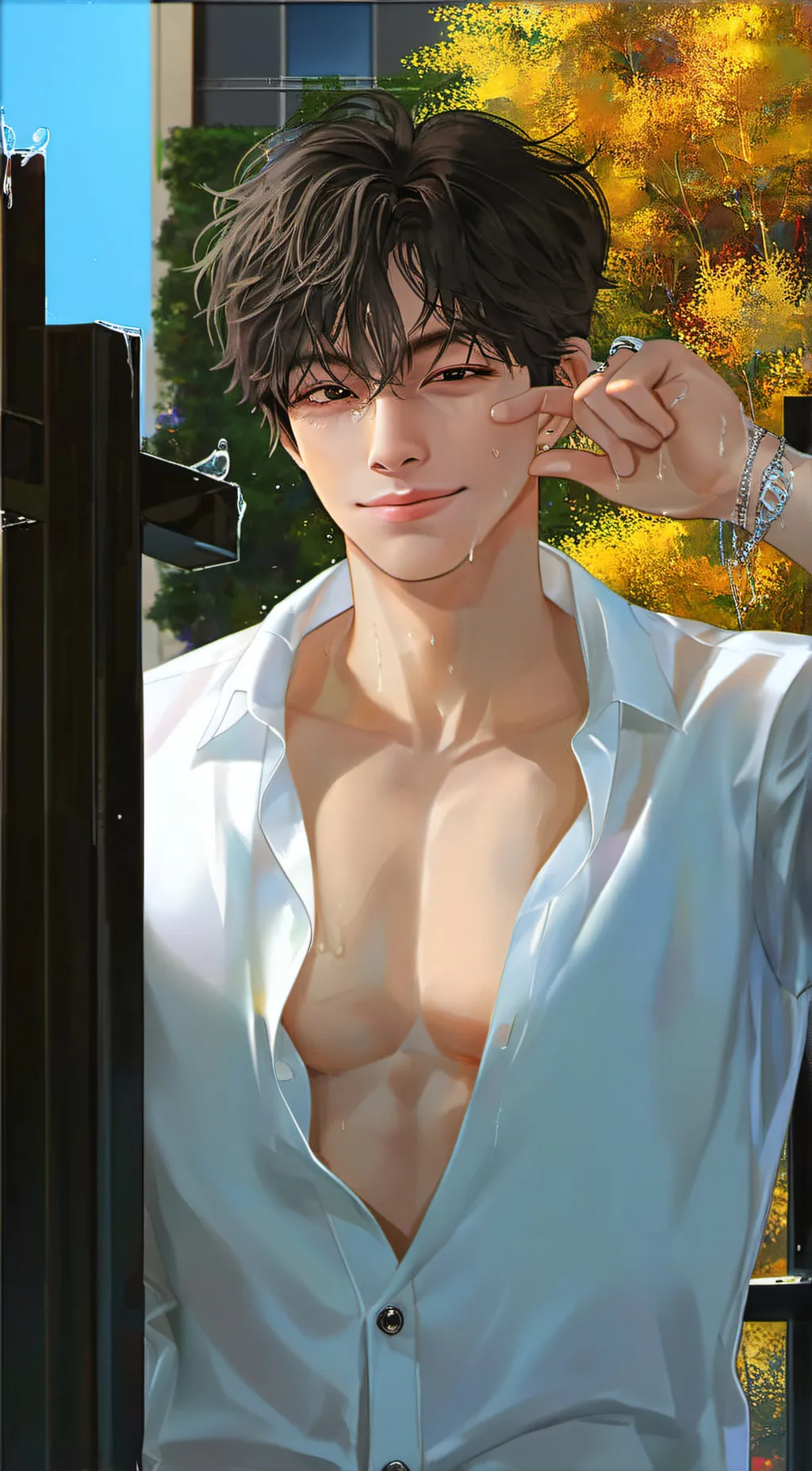 ai character: Leo background