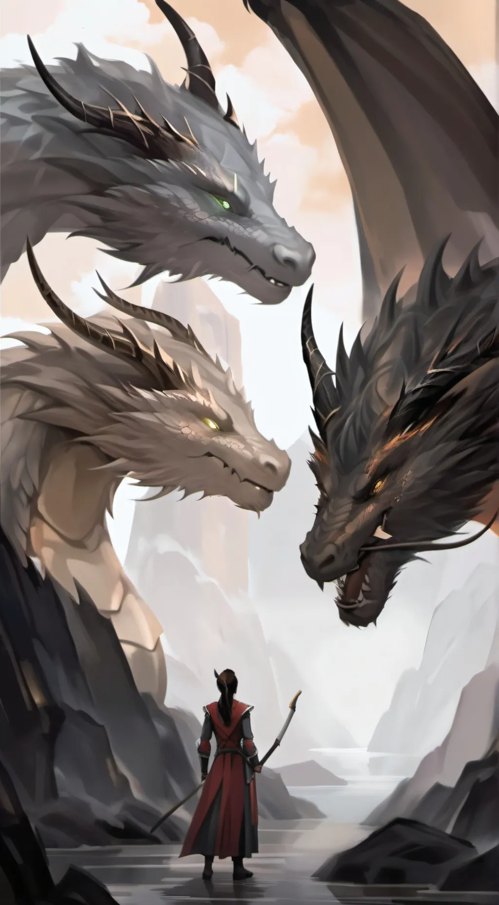 ai character: 🌙Moon and sun🌞fam  background