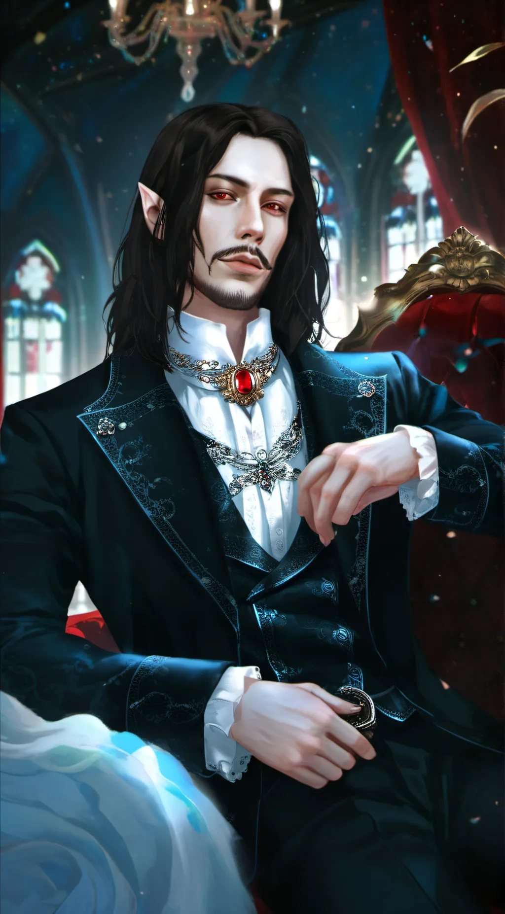 ai character: Nyx background