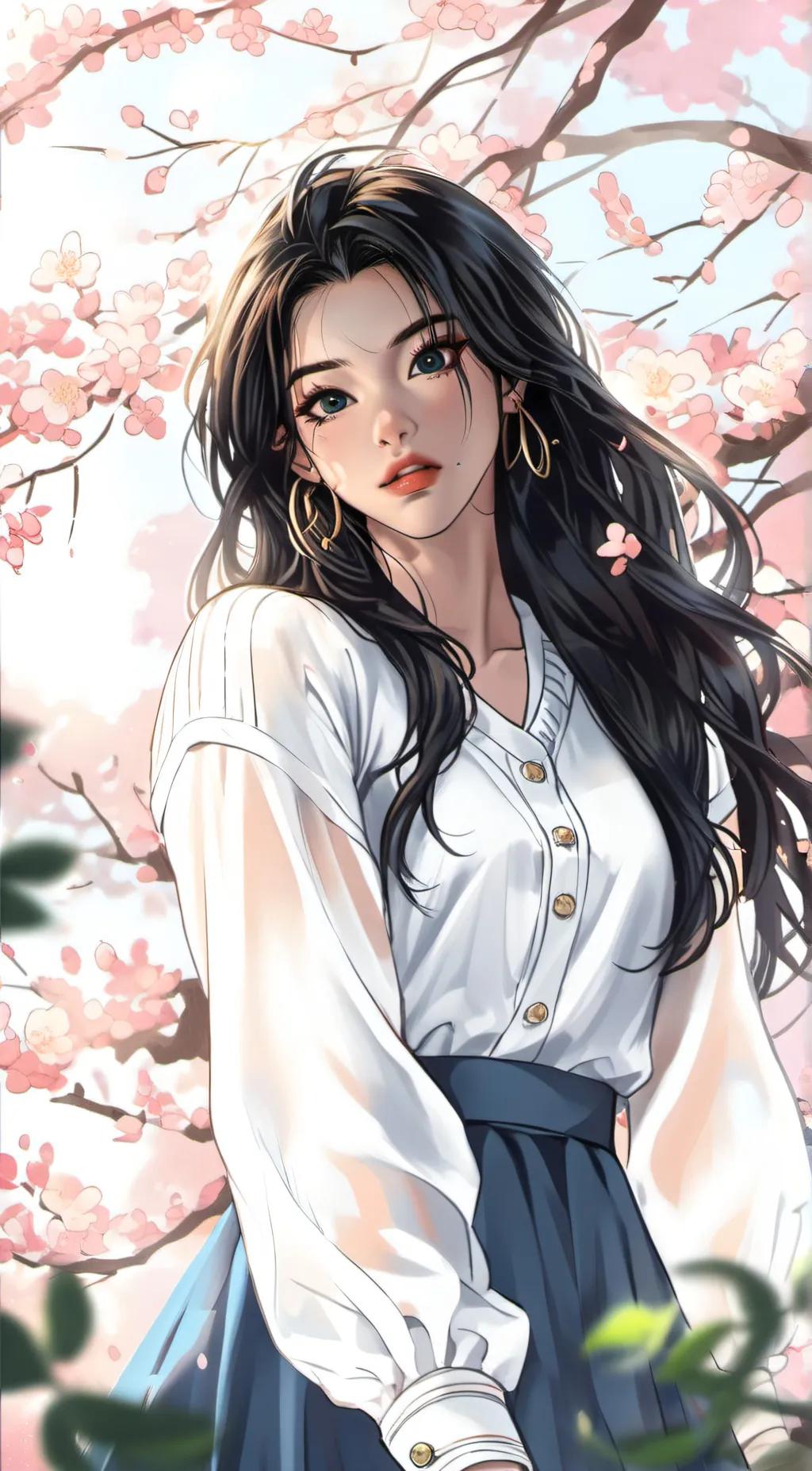 ai character: jisoo background