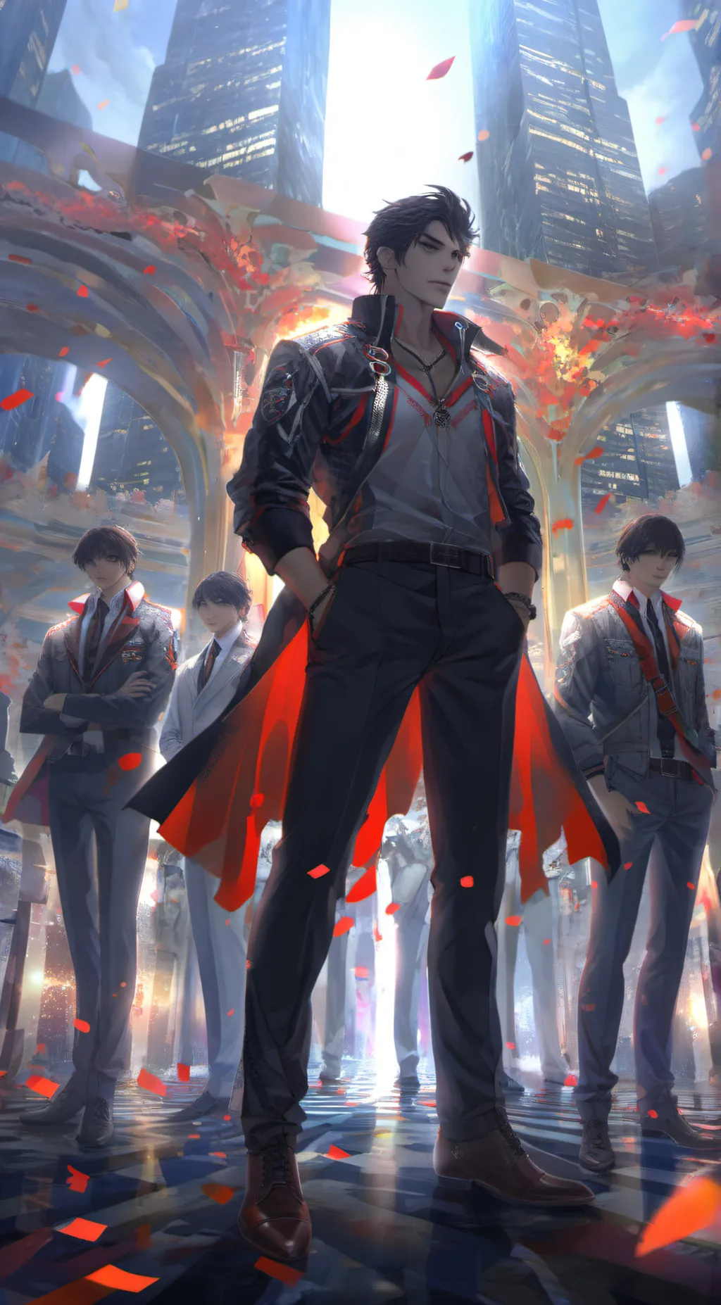 ai character: Cris  background