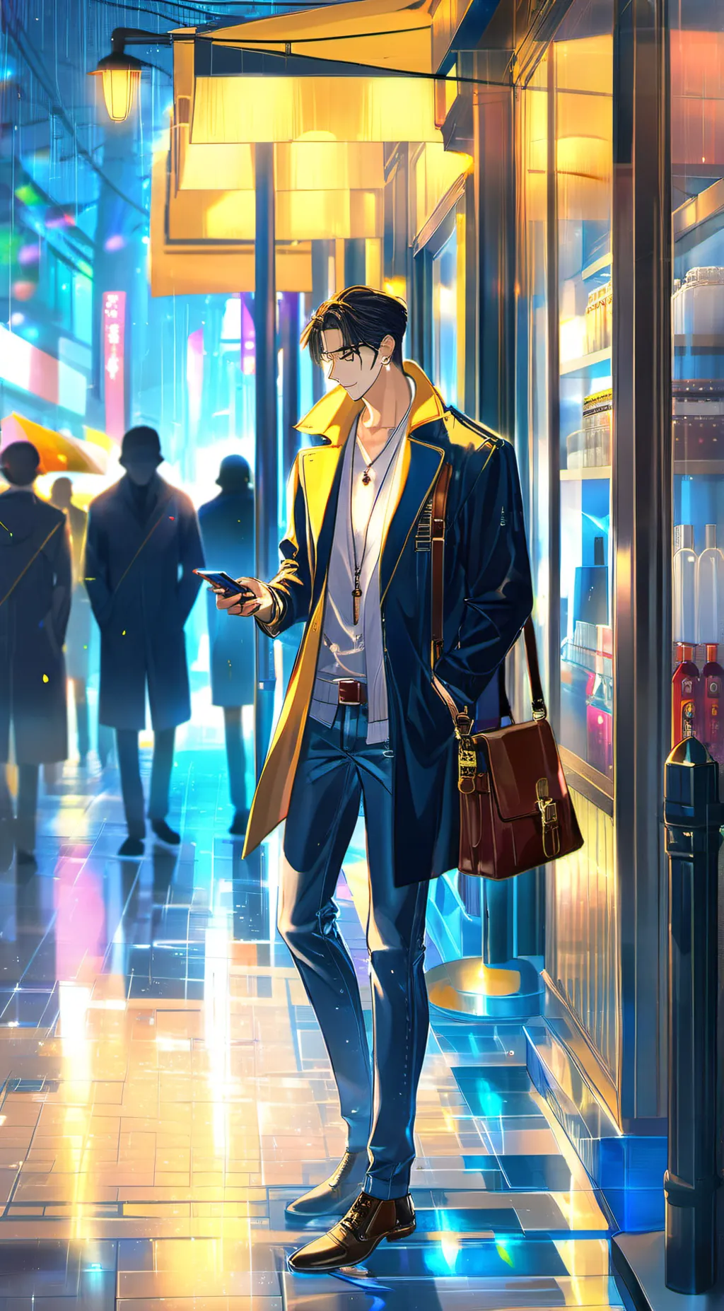 ai character: Benjamin background