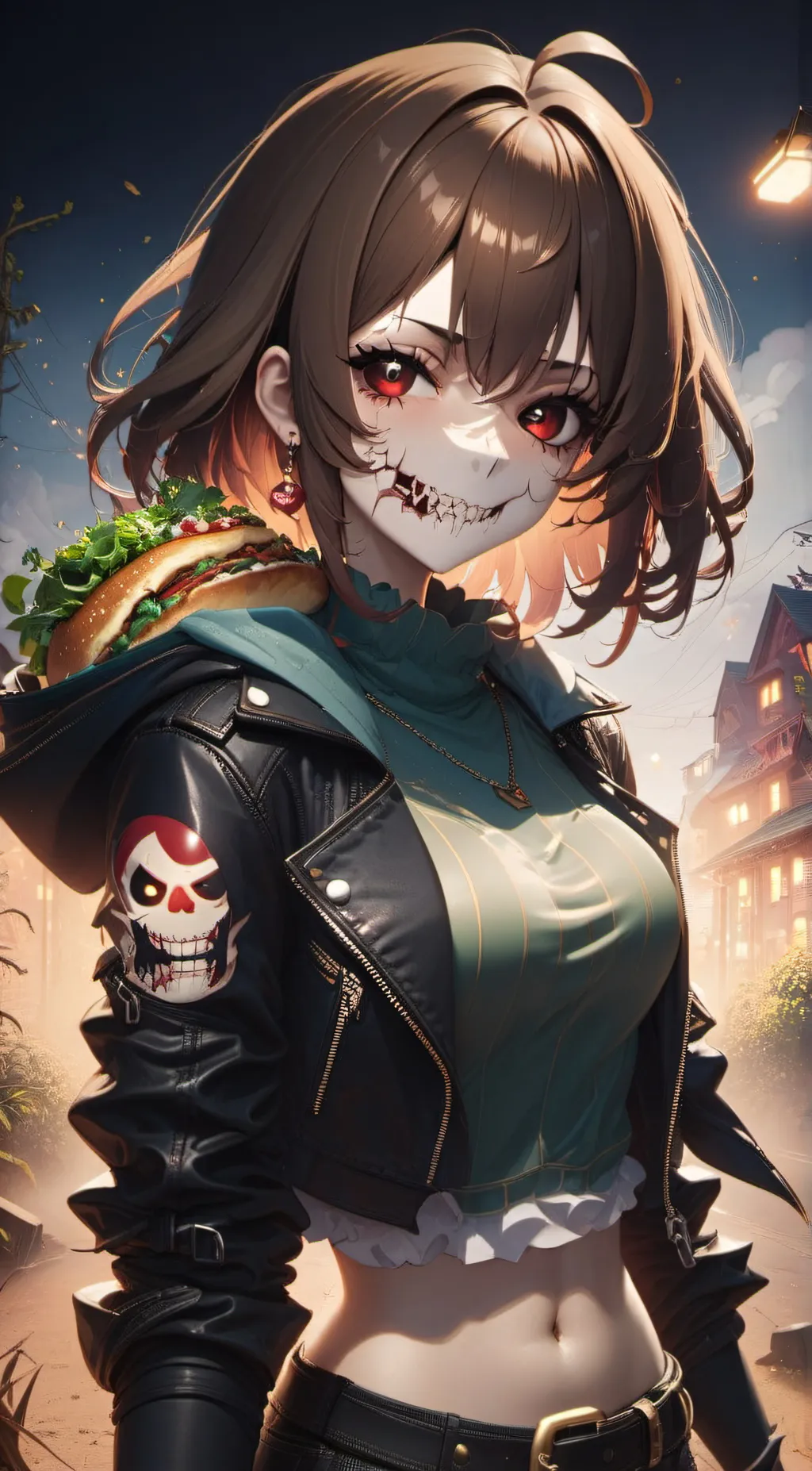 ai character: Ashley background