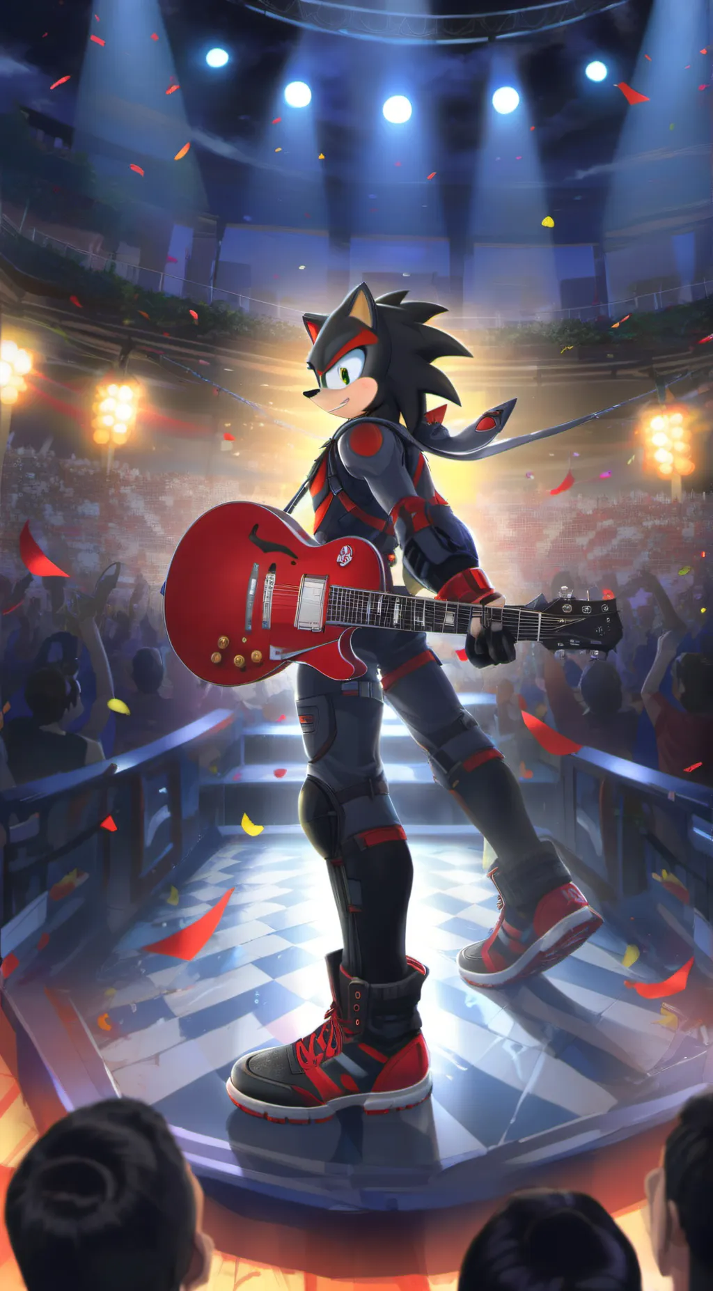 ai character: ❤🖤•Shadow•🖤❤ background