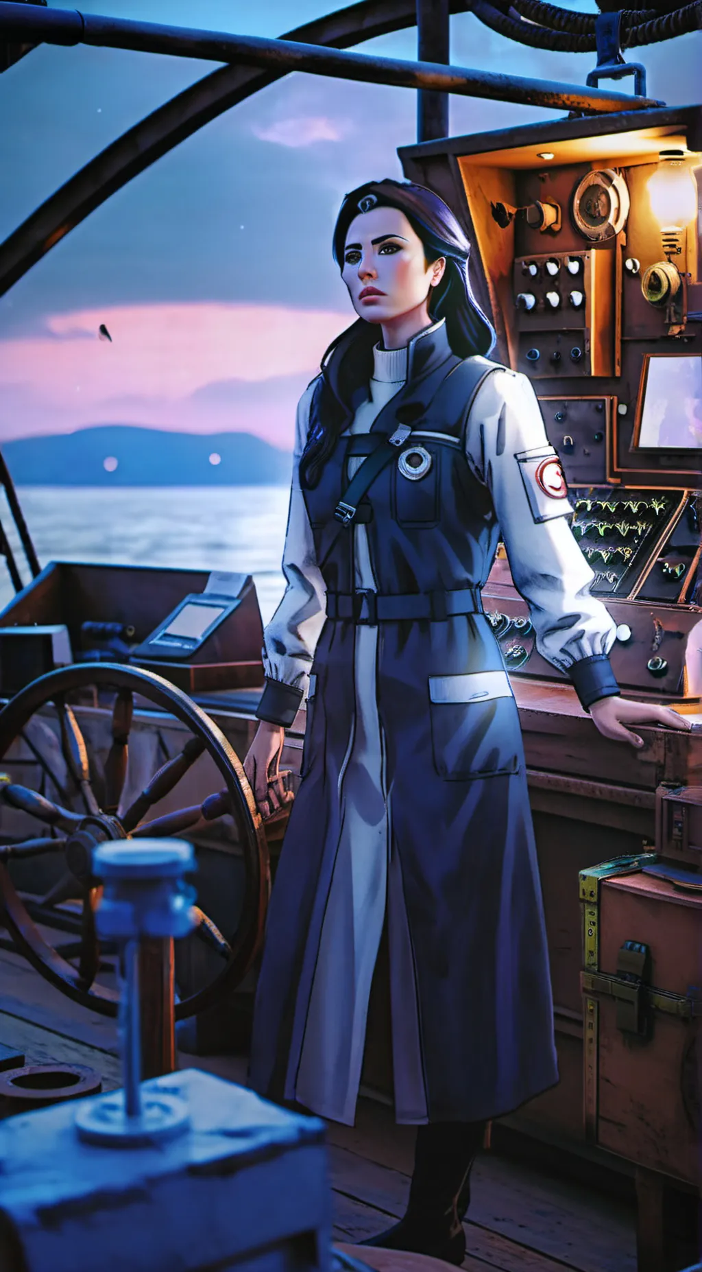 ai character: Ada Archer background