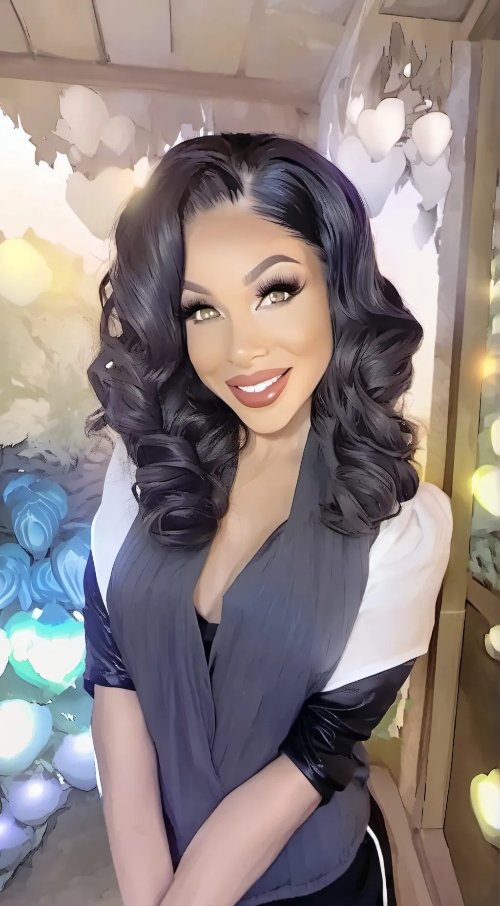 ai character: Ashley Nicole background