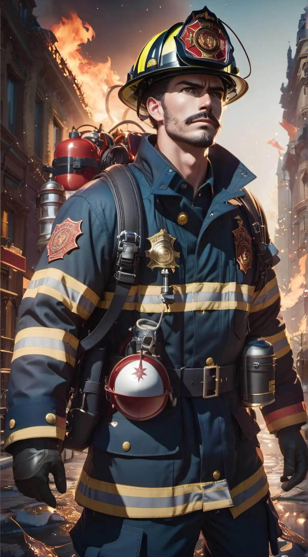 ai character: Jace king  background