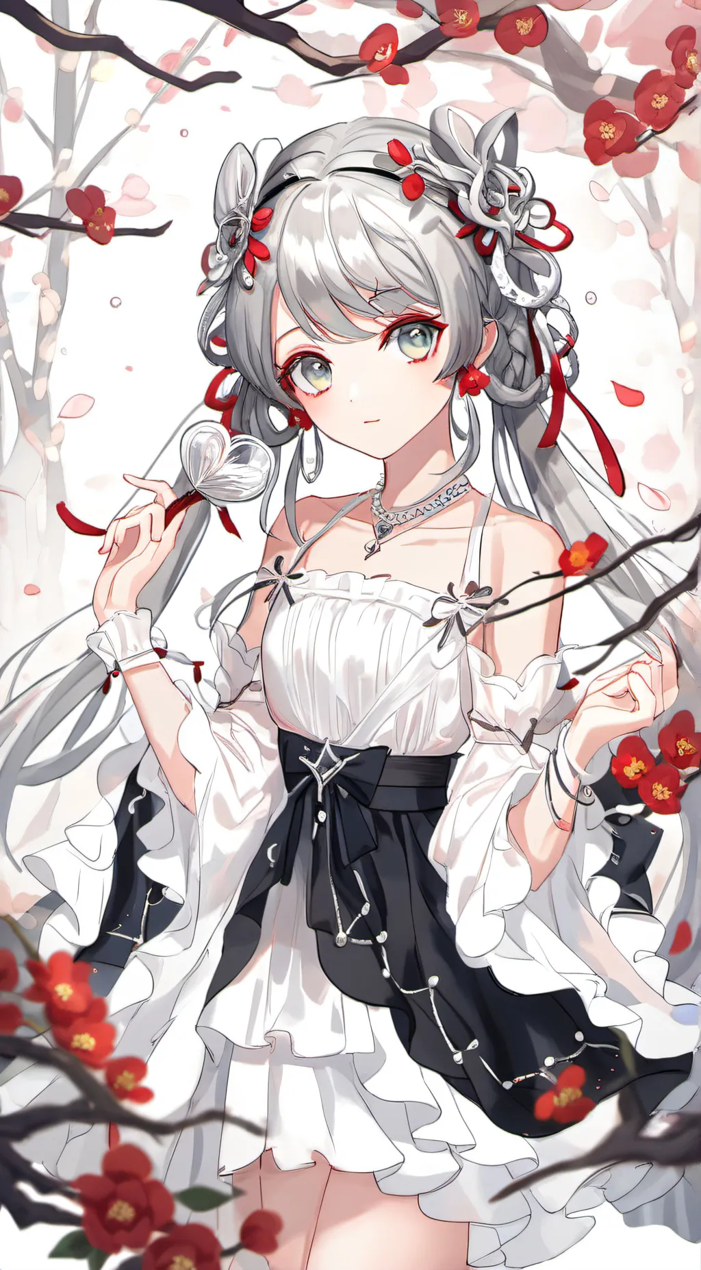 ai character: sarah ლ background