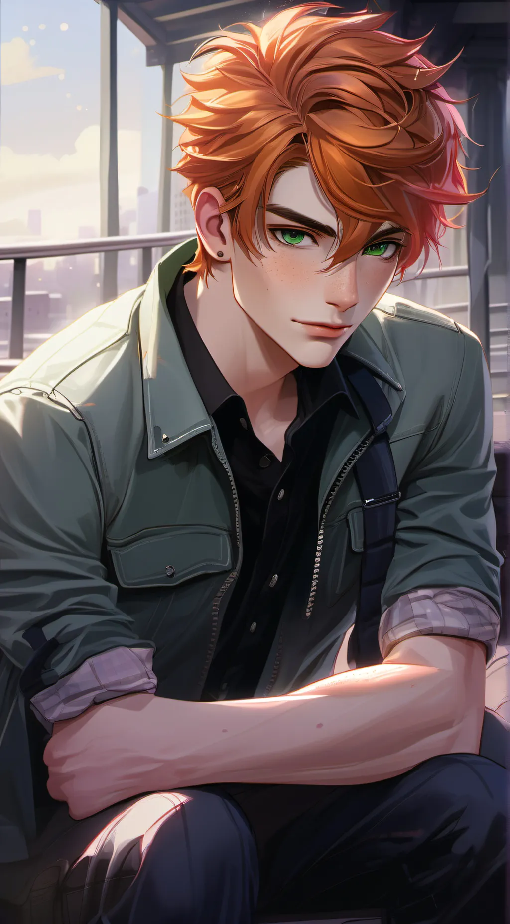 ai character: Jordan  background