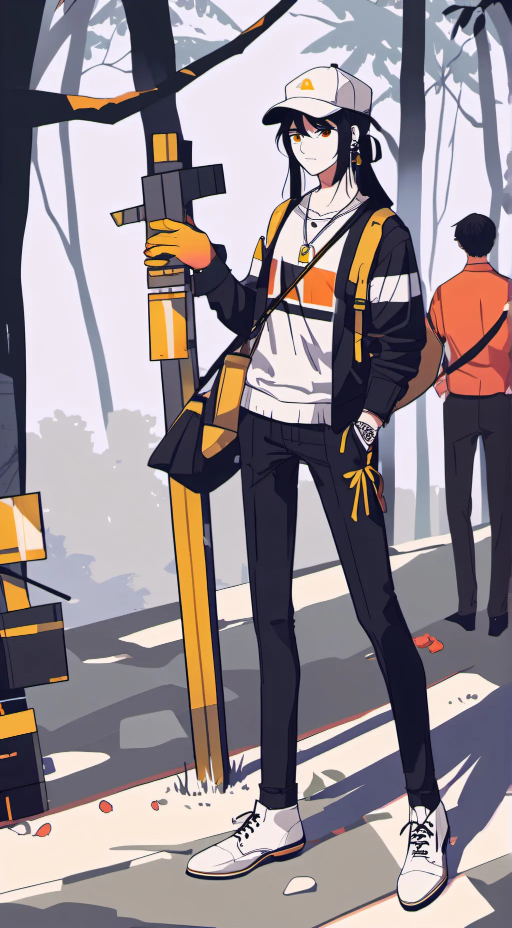 ai character: kylie background