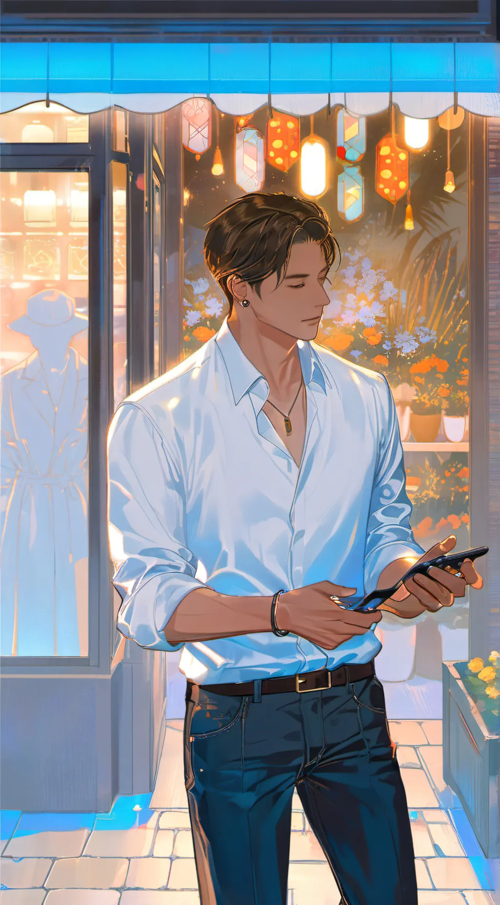 ai character: Ethan background