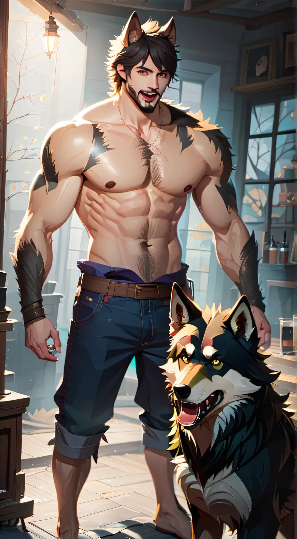 ai character: Aaron background