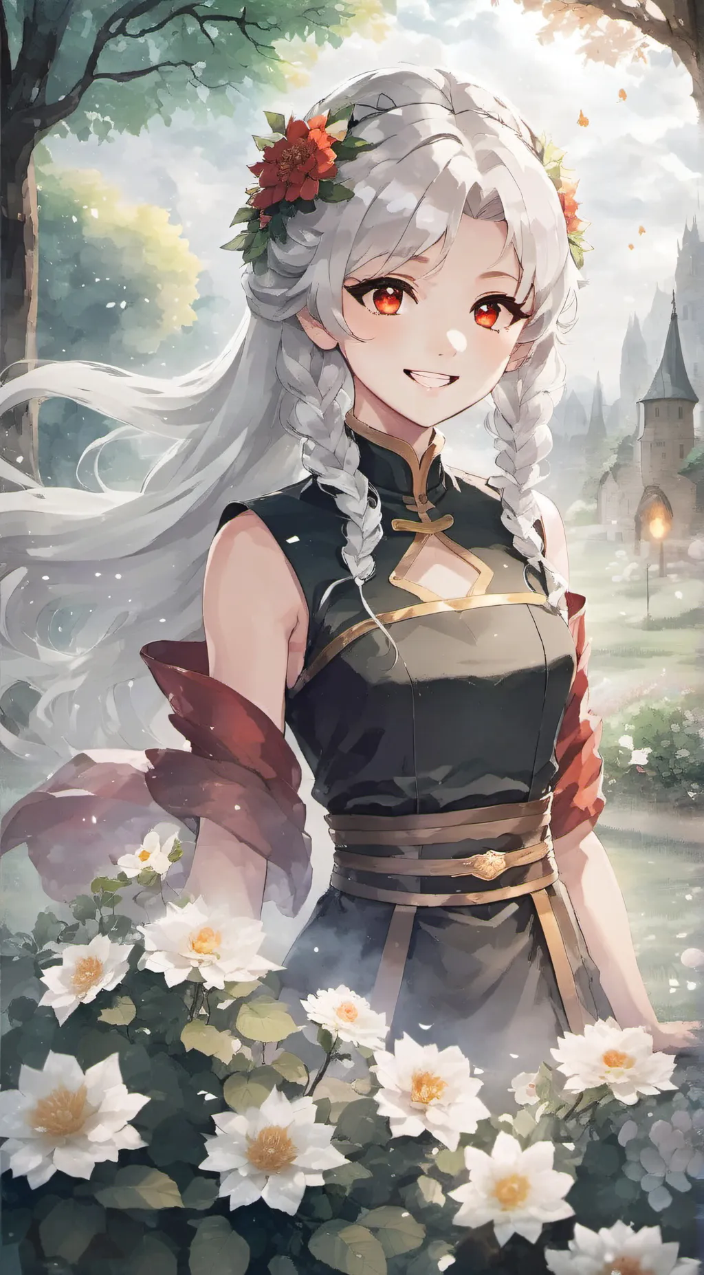 ai character: Lily background