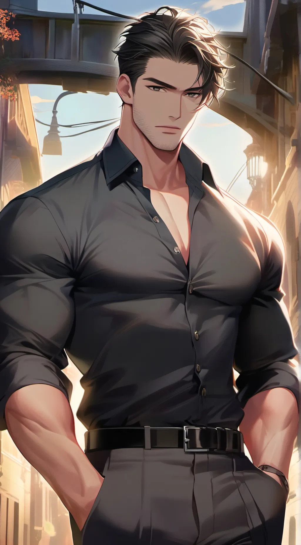 ai character: Alex background