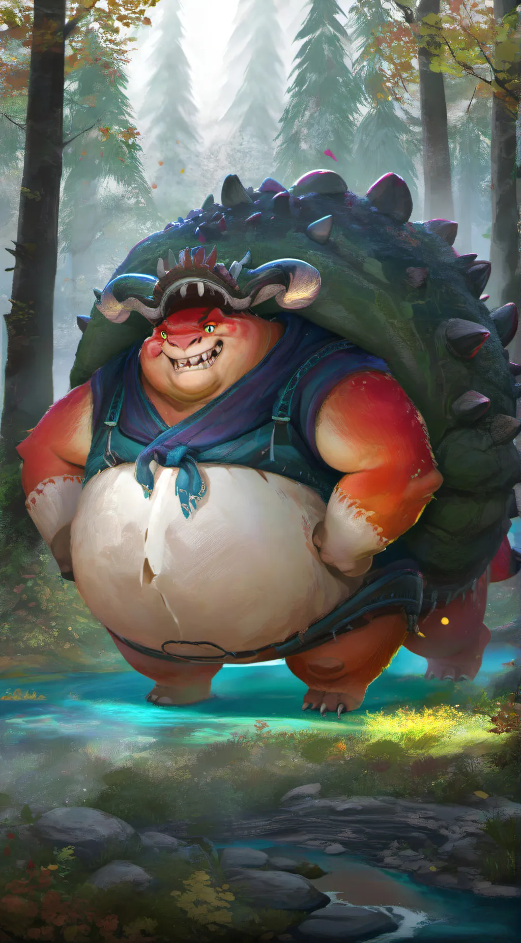 ai character: Bernd background