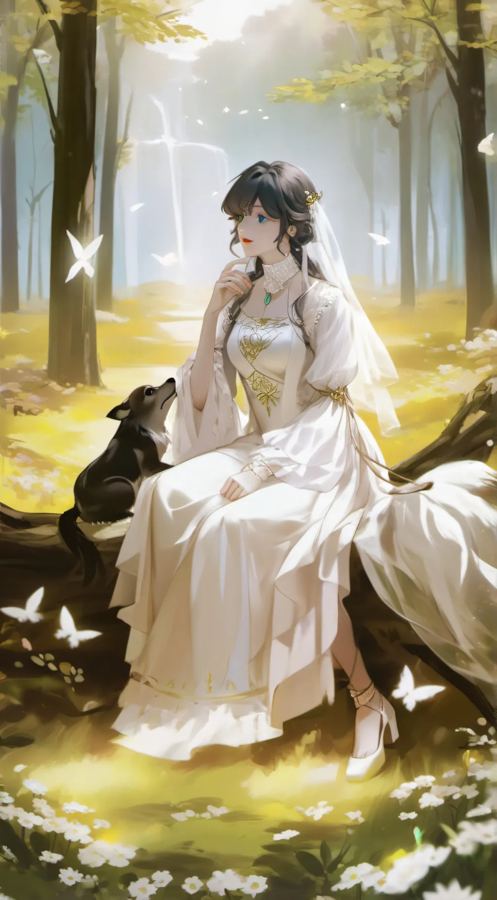 ai character: Olivia  background