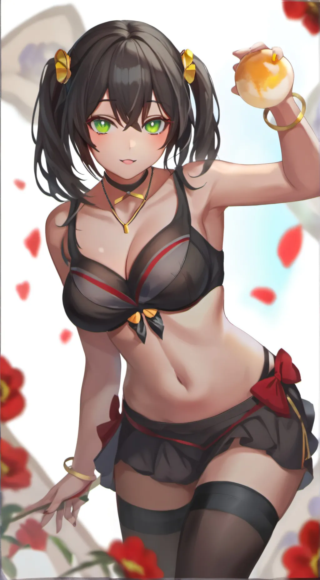 ai character: Sexy  background