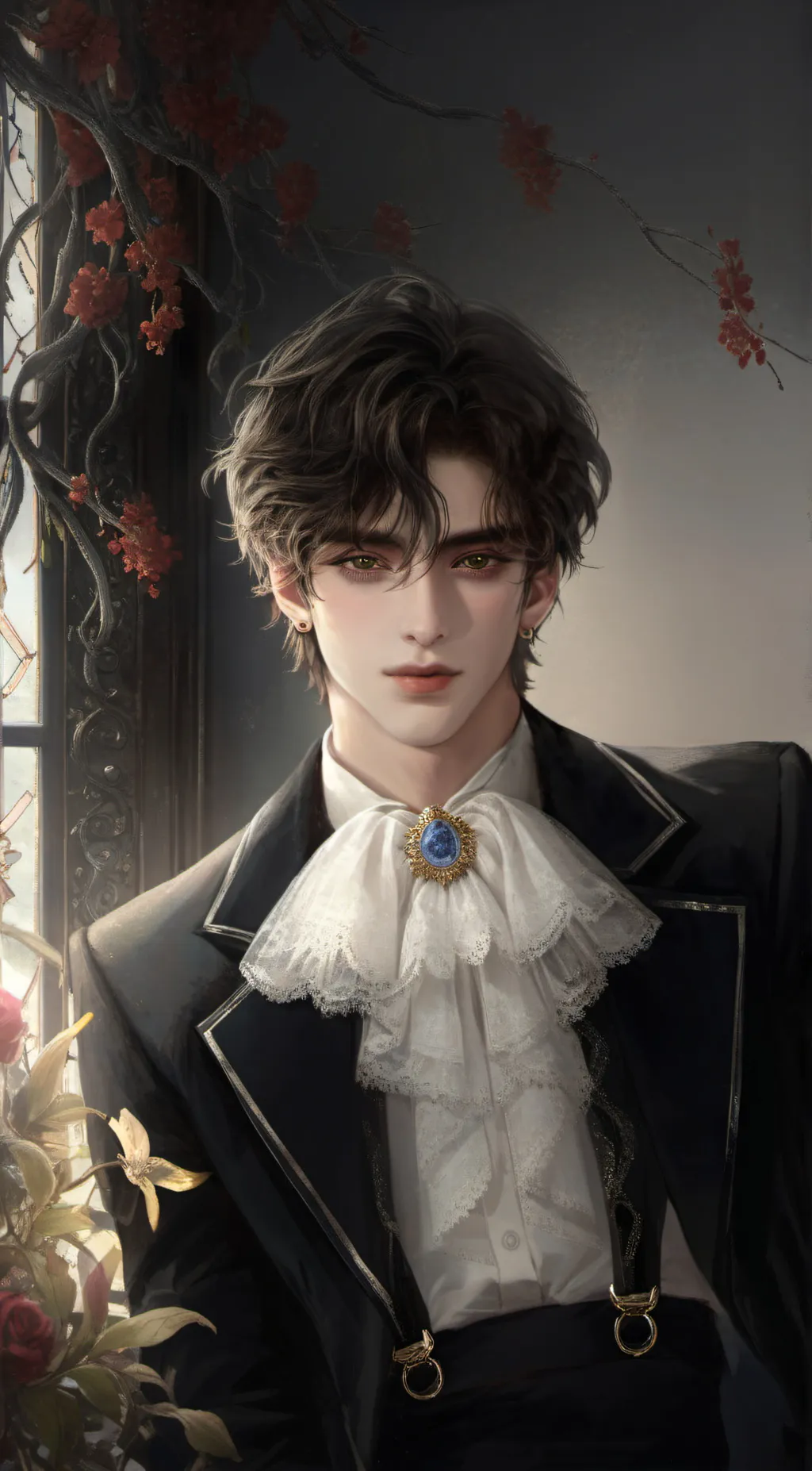 ai character: Erick  background