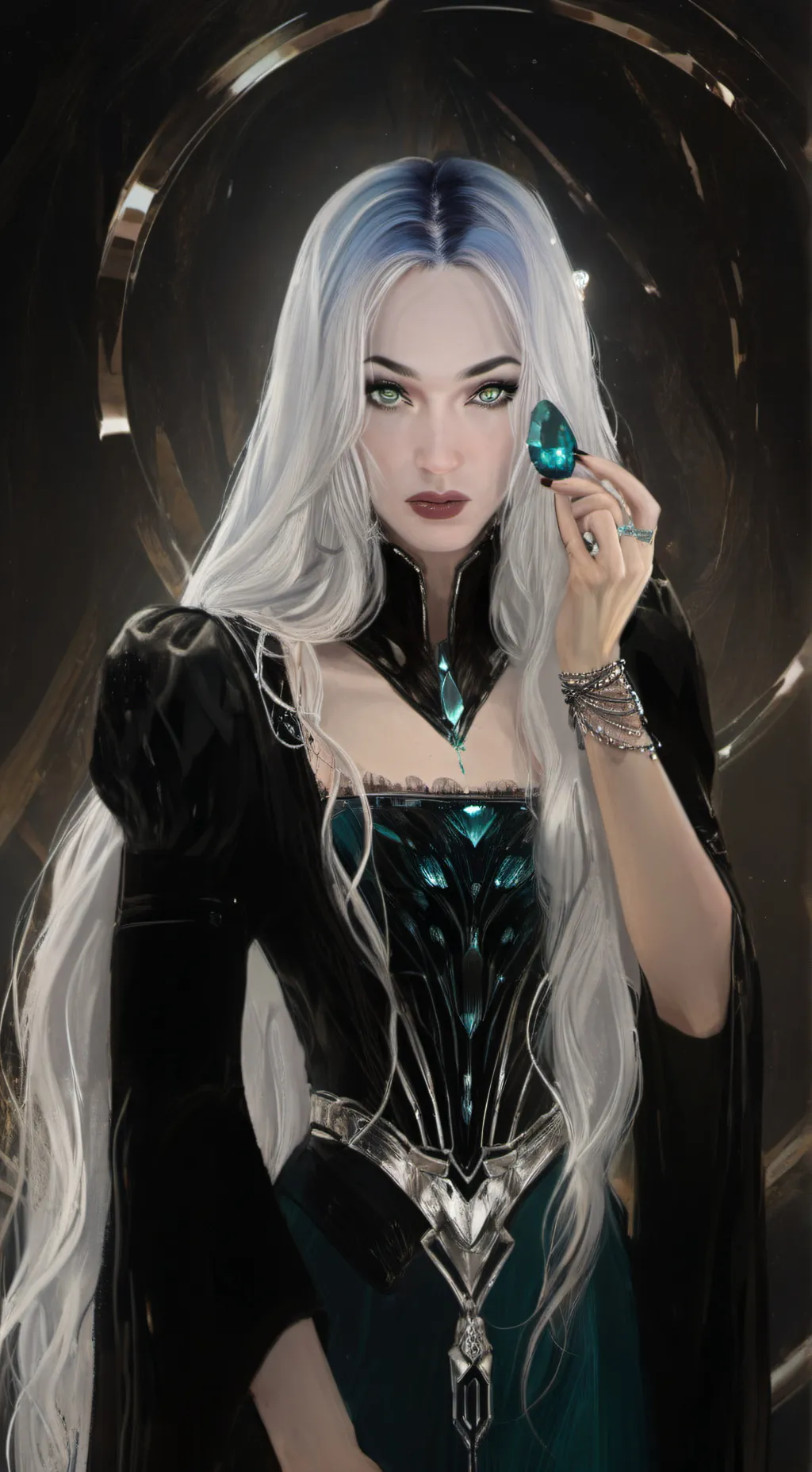 ai character: Lady Nova background