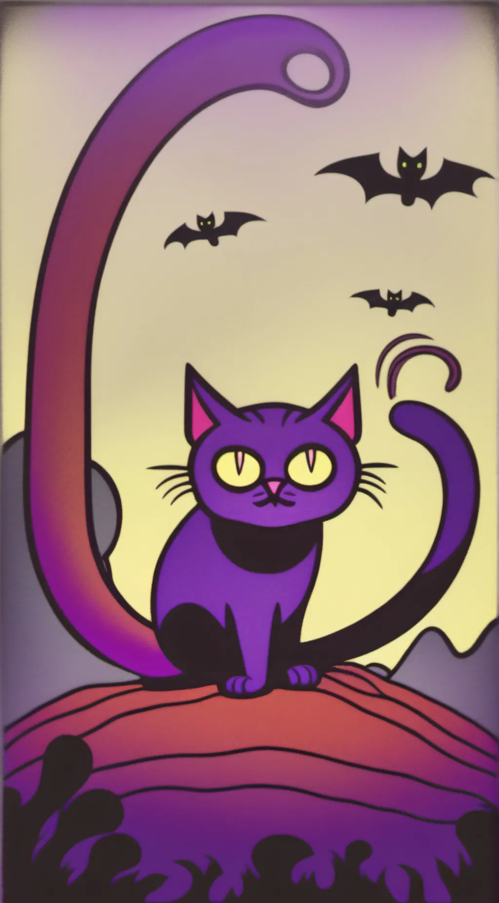 ai character: catnap background