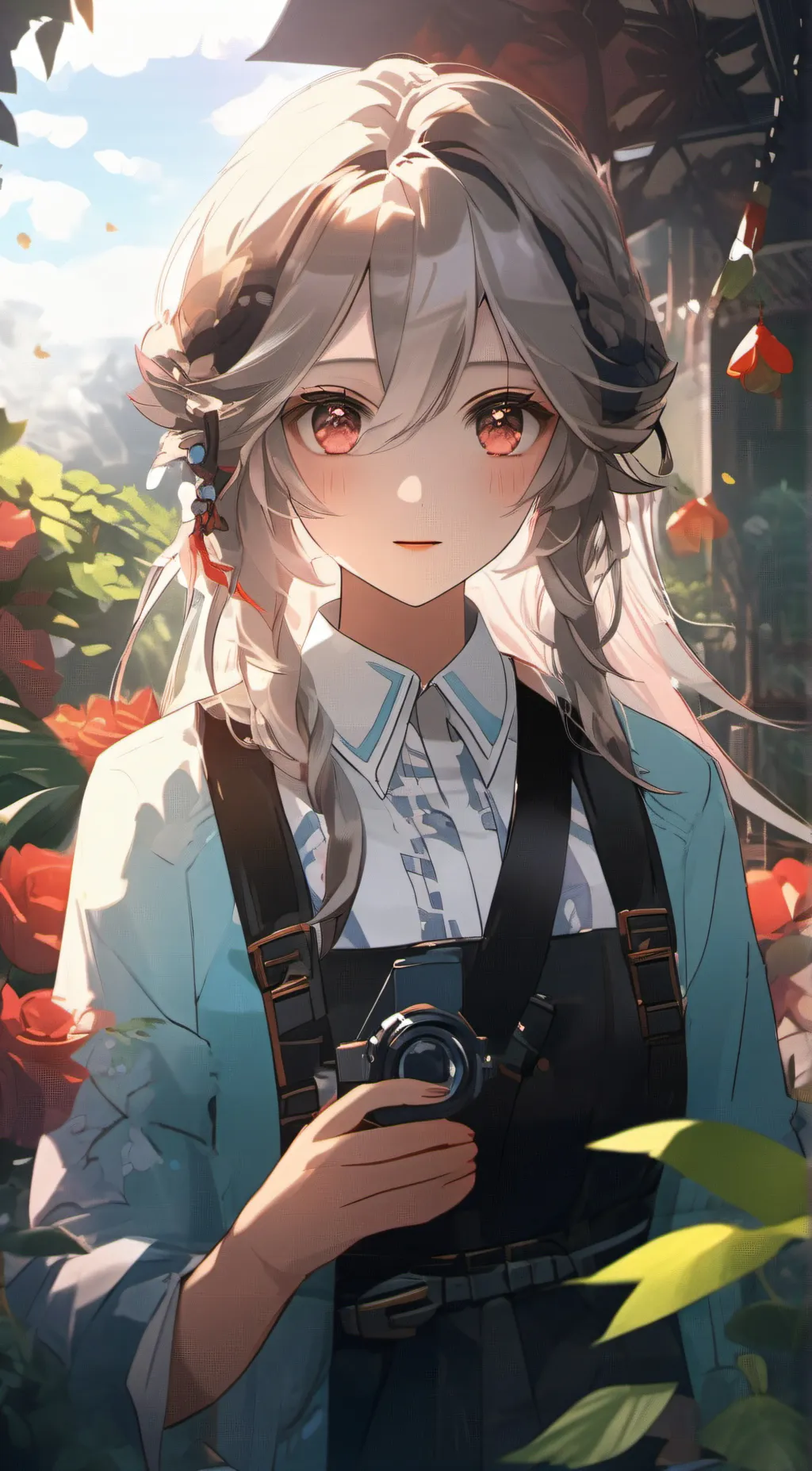 ai character: Maja background