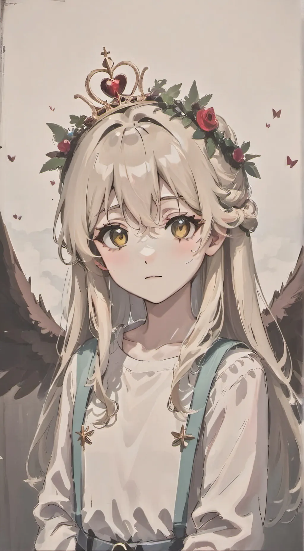 ai character: Angel.lands background